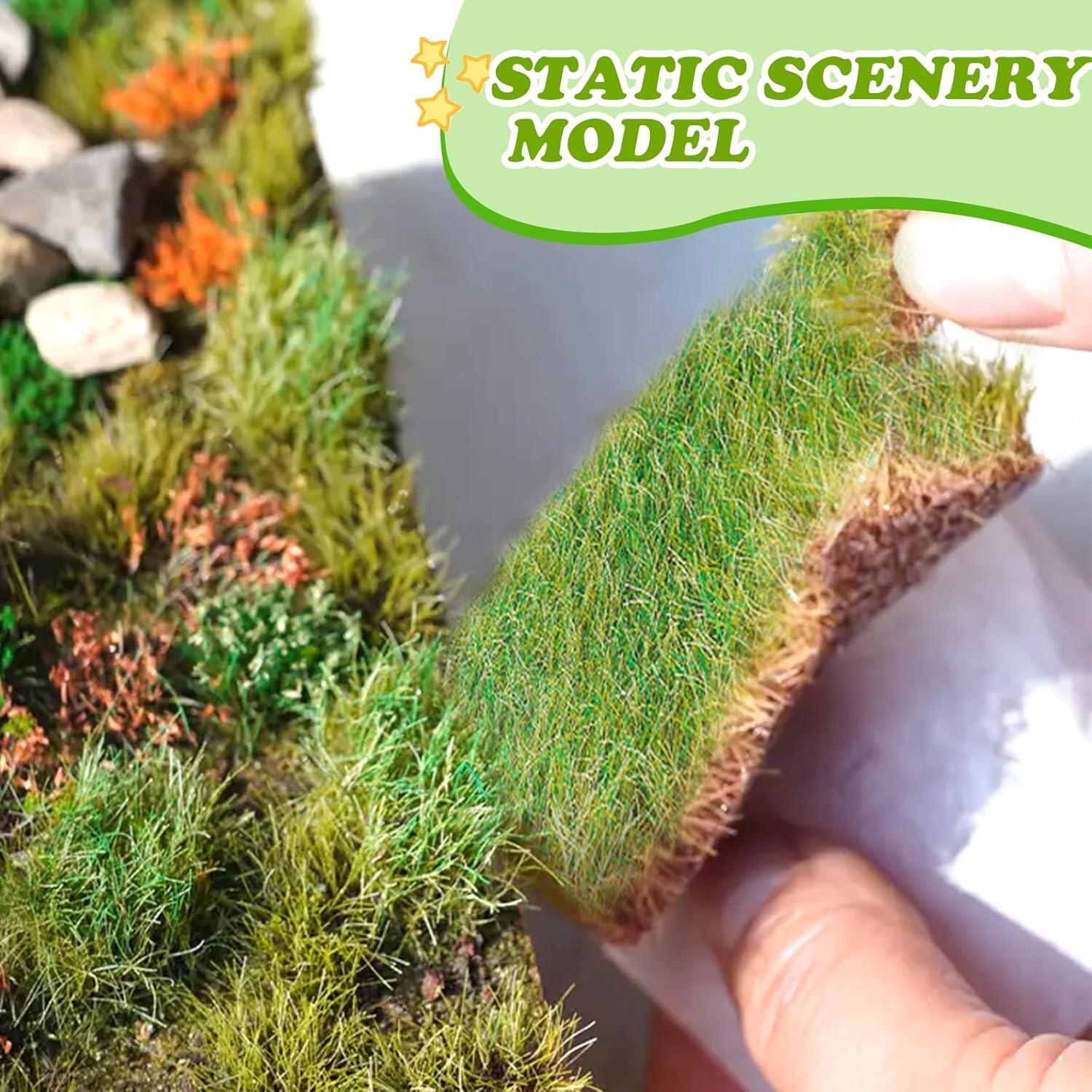 Mechones de Hierba Estática Warmtree para Dioramas 1.52 cm