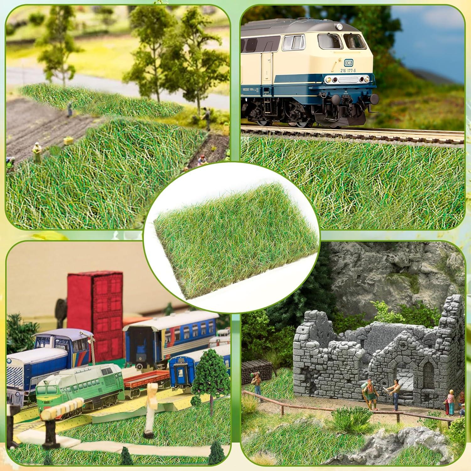 Mechones de Hierba Estática Warmtree para Dioramas 1.52 cm