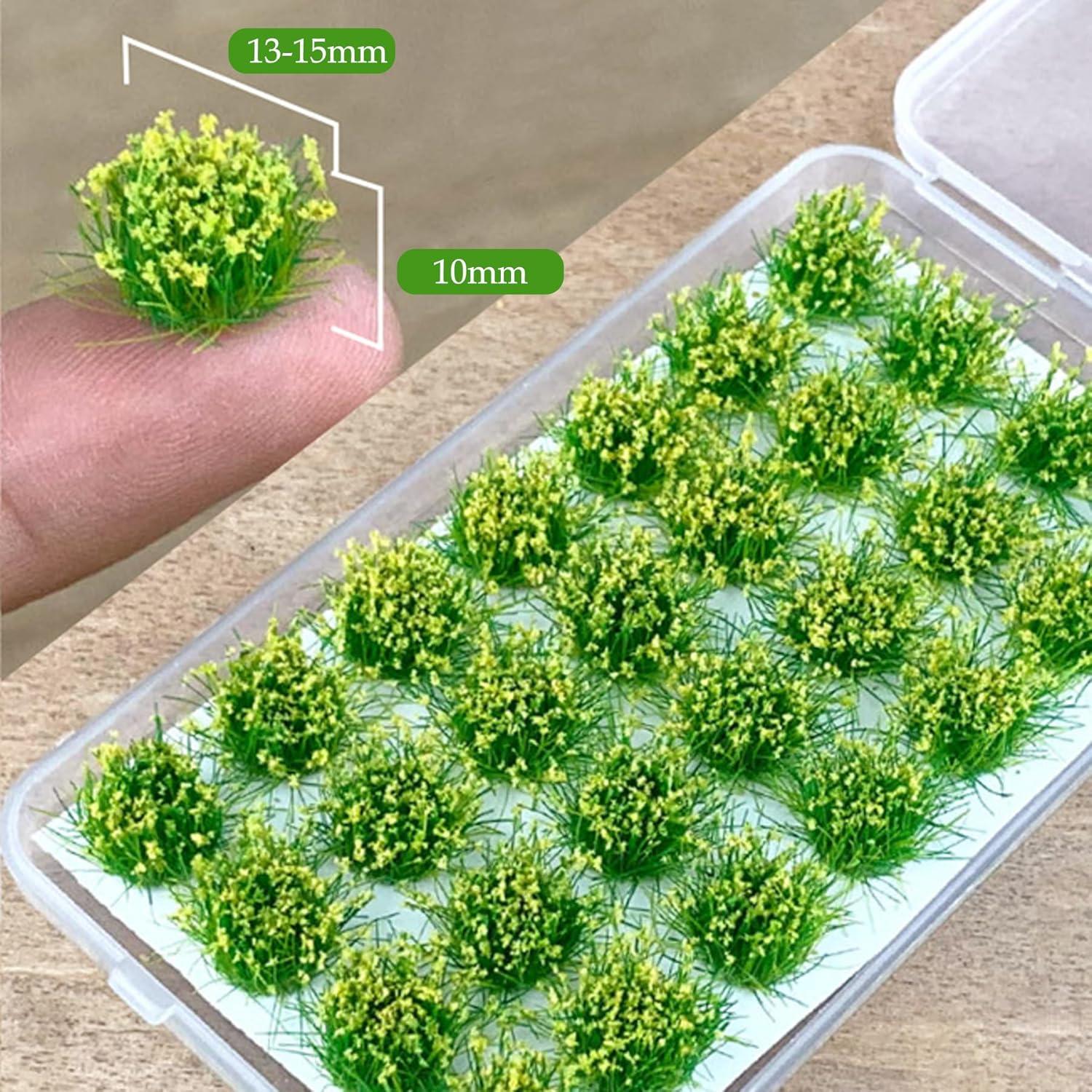 Tufts de Flores Estáticas Woohome 112 PCS para Paisajismo