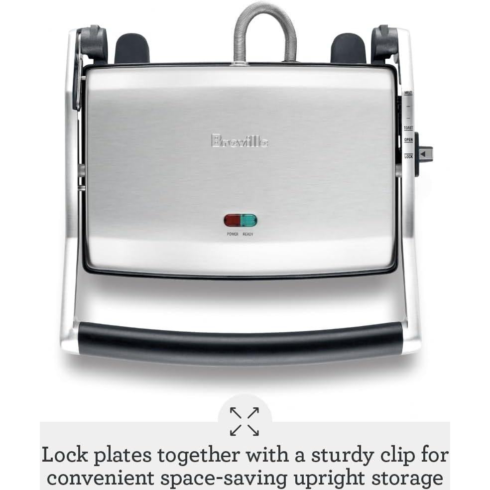 Prensa Panini Breville BSG520XL 1500W Acero Inoxidable