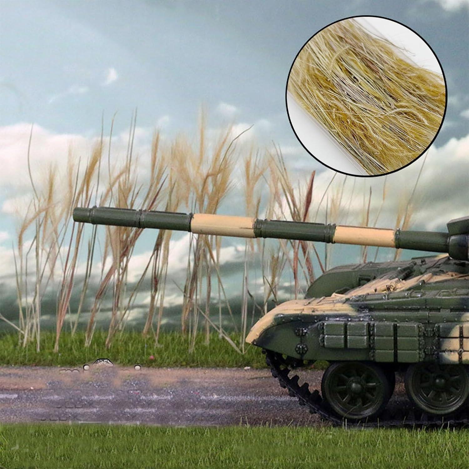 Woohome 2 Cajas Césped Estático Miniatura Trigo para Dioramas