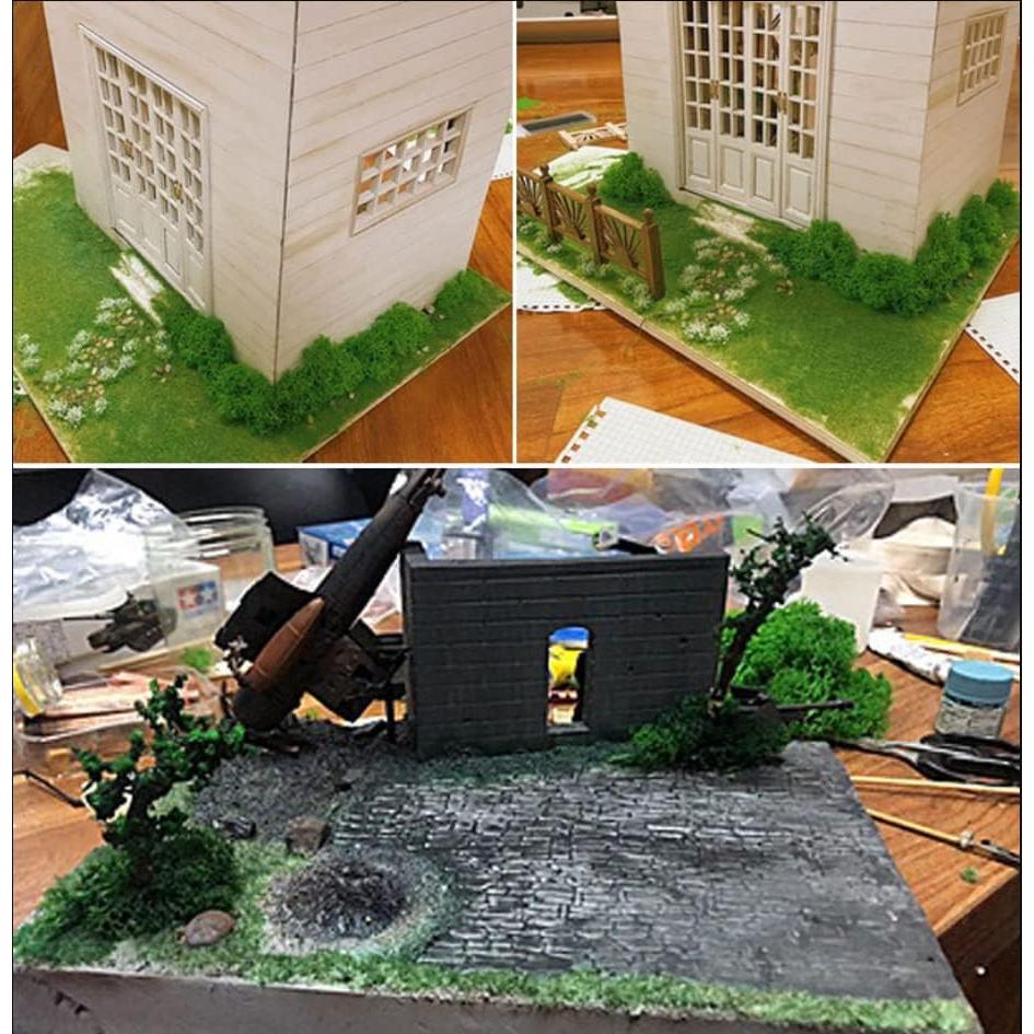 Kit de Paisajismo NWFashion 300g - Piedra, Nieve, Hierba