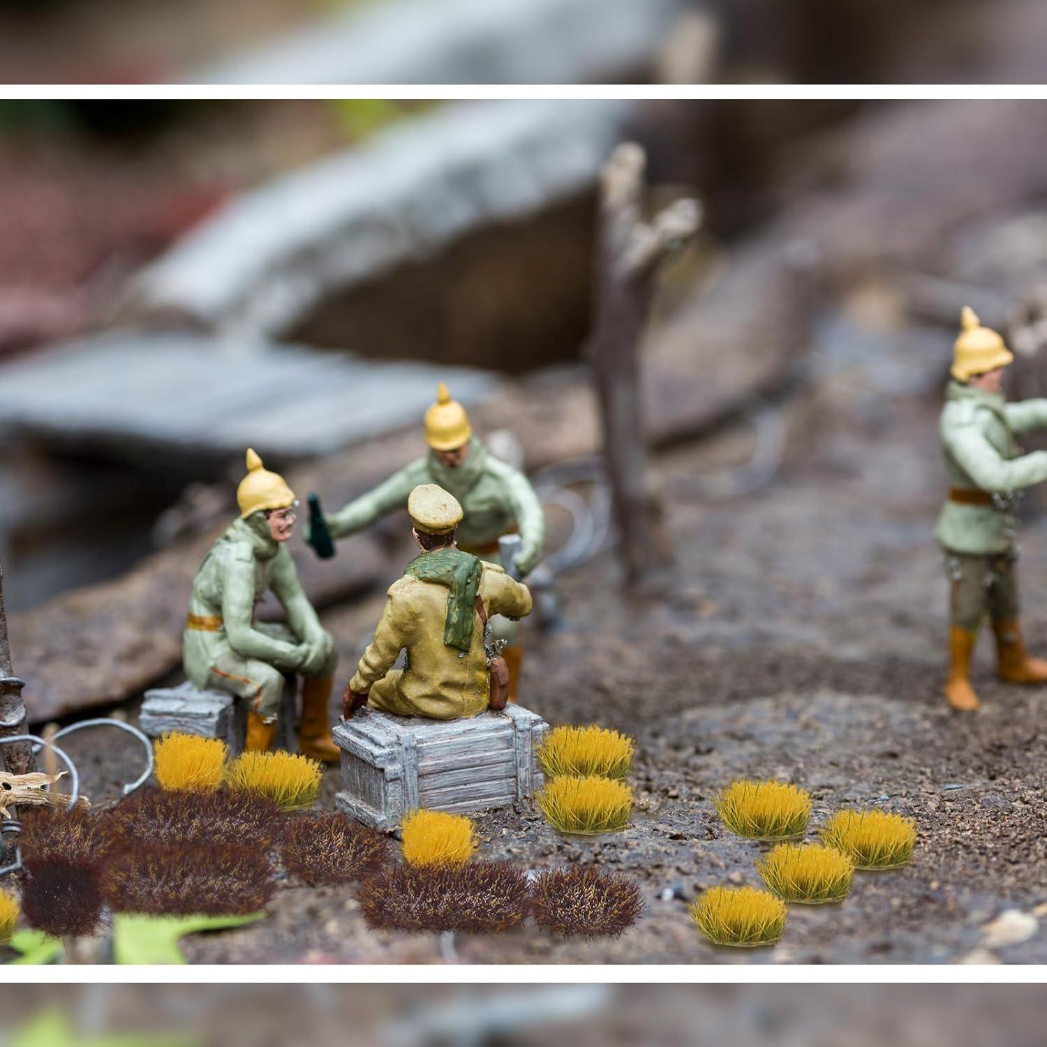 234 Mechones de Hierba Estática CraftyDream Multicolor