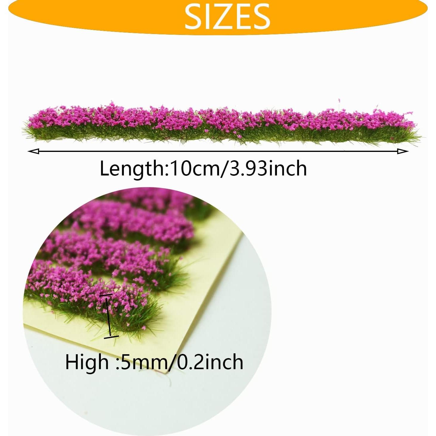 Cayway Kit de Hierba Estática 10 cm - 2 Tiras Coloridas