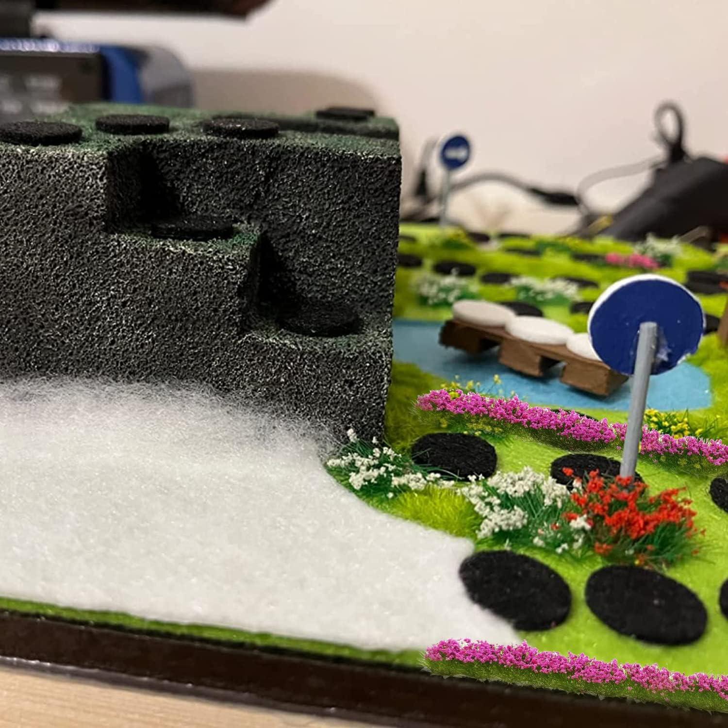 Cayway Kit de Hierba Estática 10 cm - 2 Tiras Coloridas