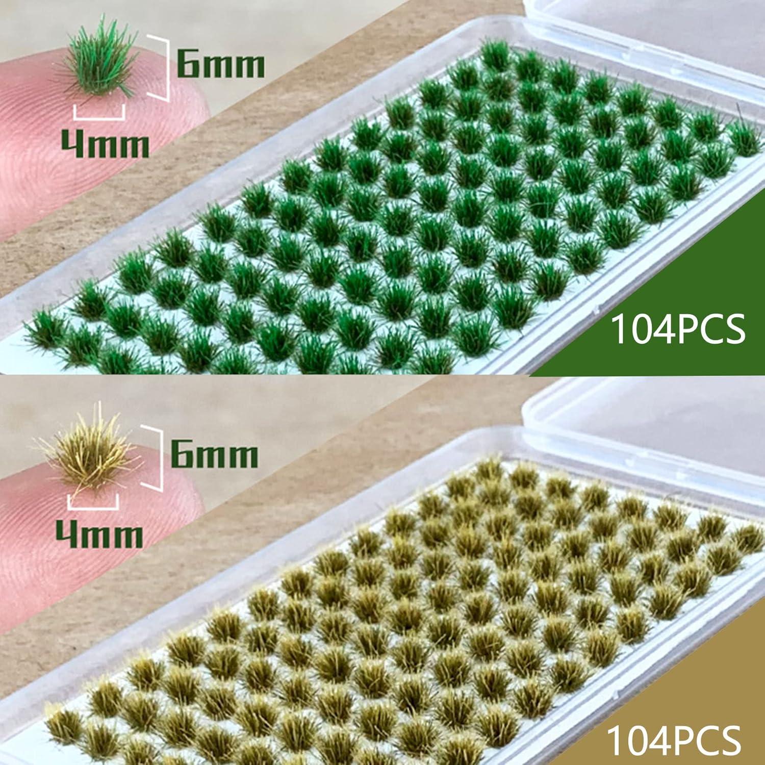 Kit de Hierba Estática Cayway 208 PCS para Dioramas