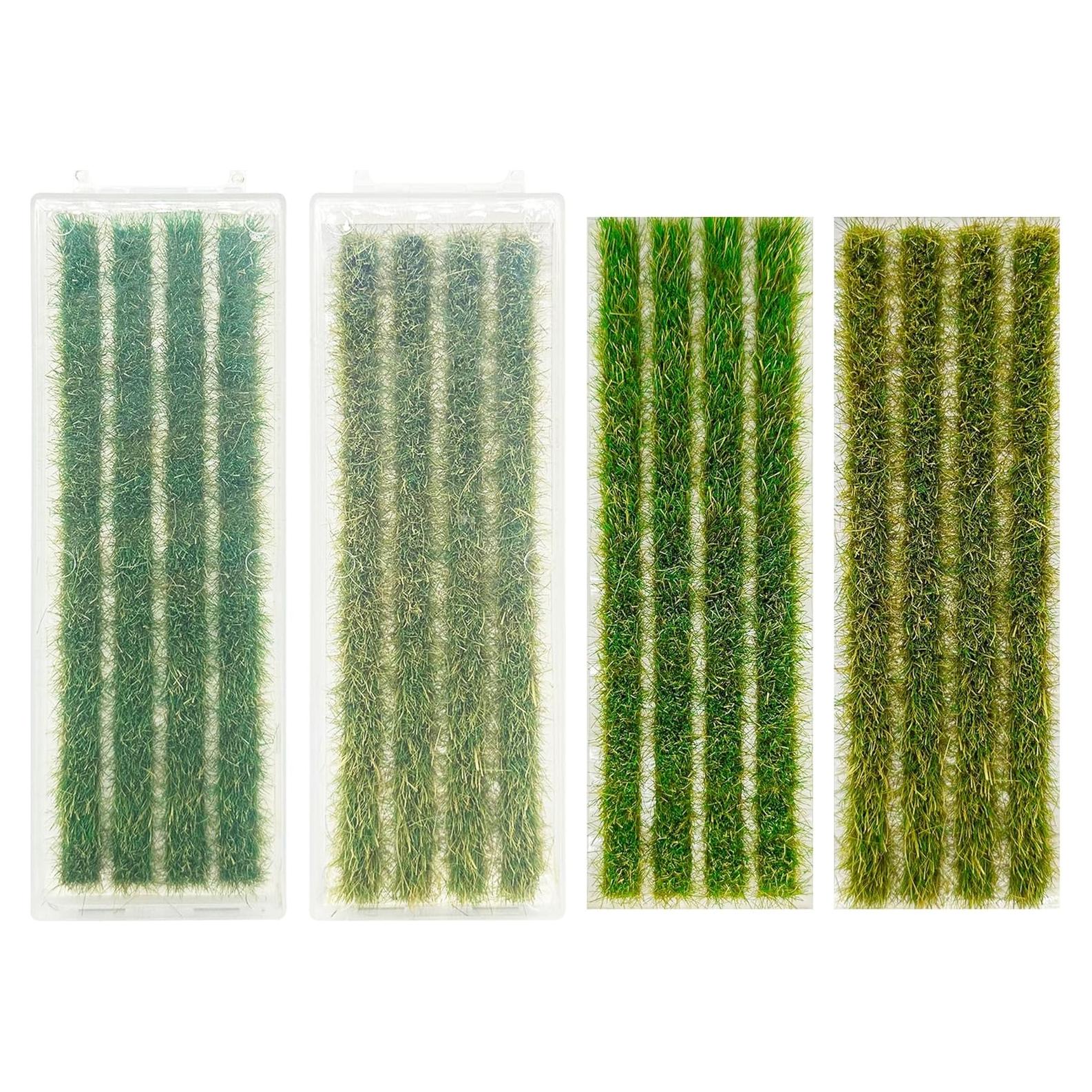 Woohome 2 Cajas Campo de Arroz Estático para Dioramas