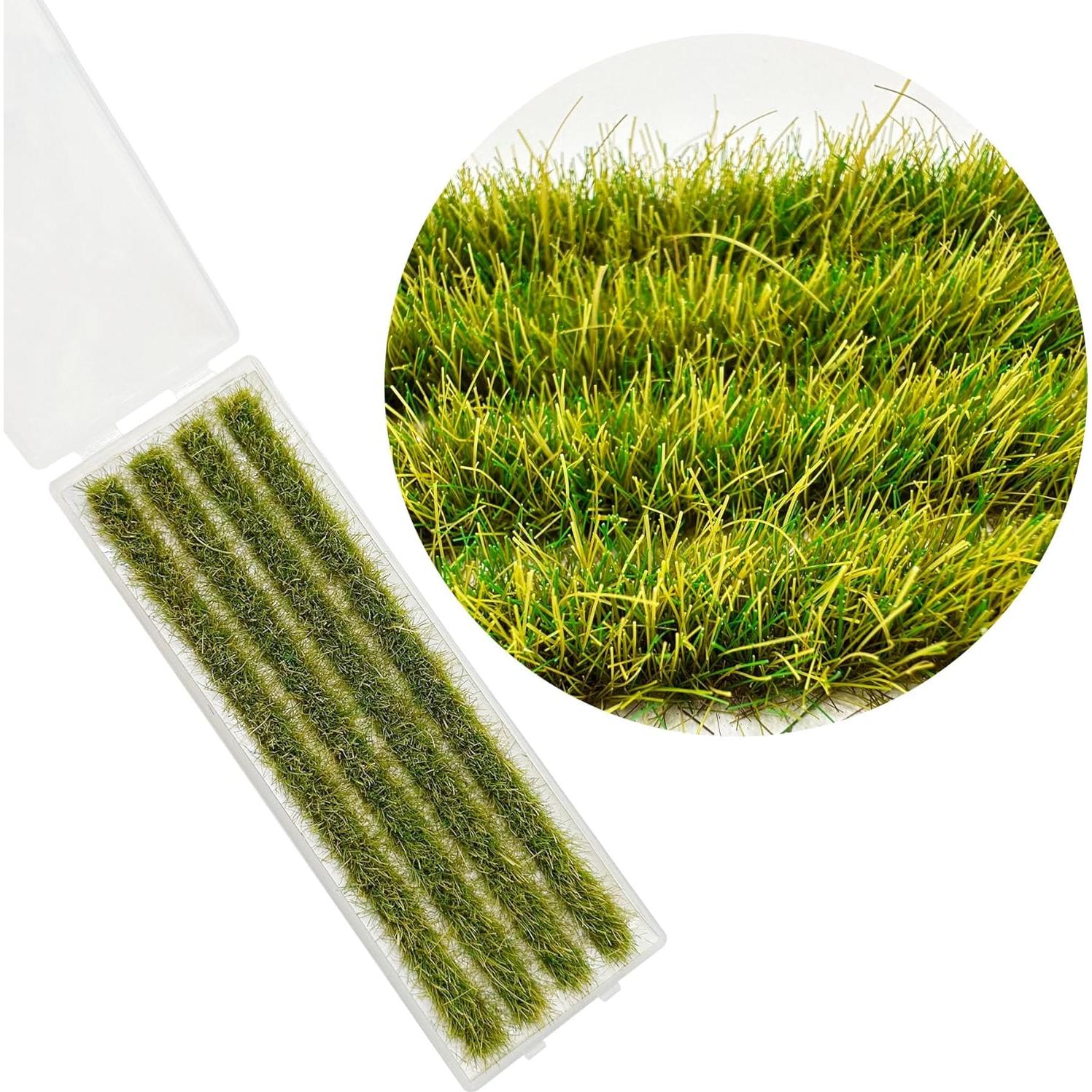 Woohome 2 Cajas Campo de Arroz Estático para Dioramas