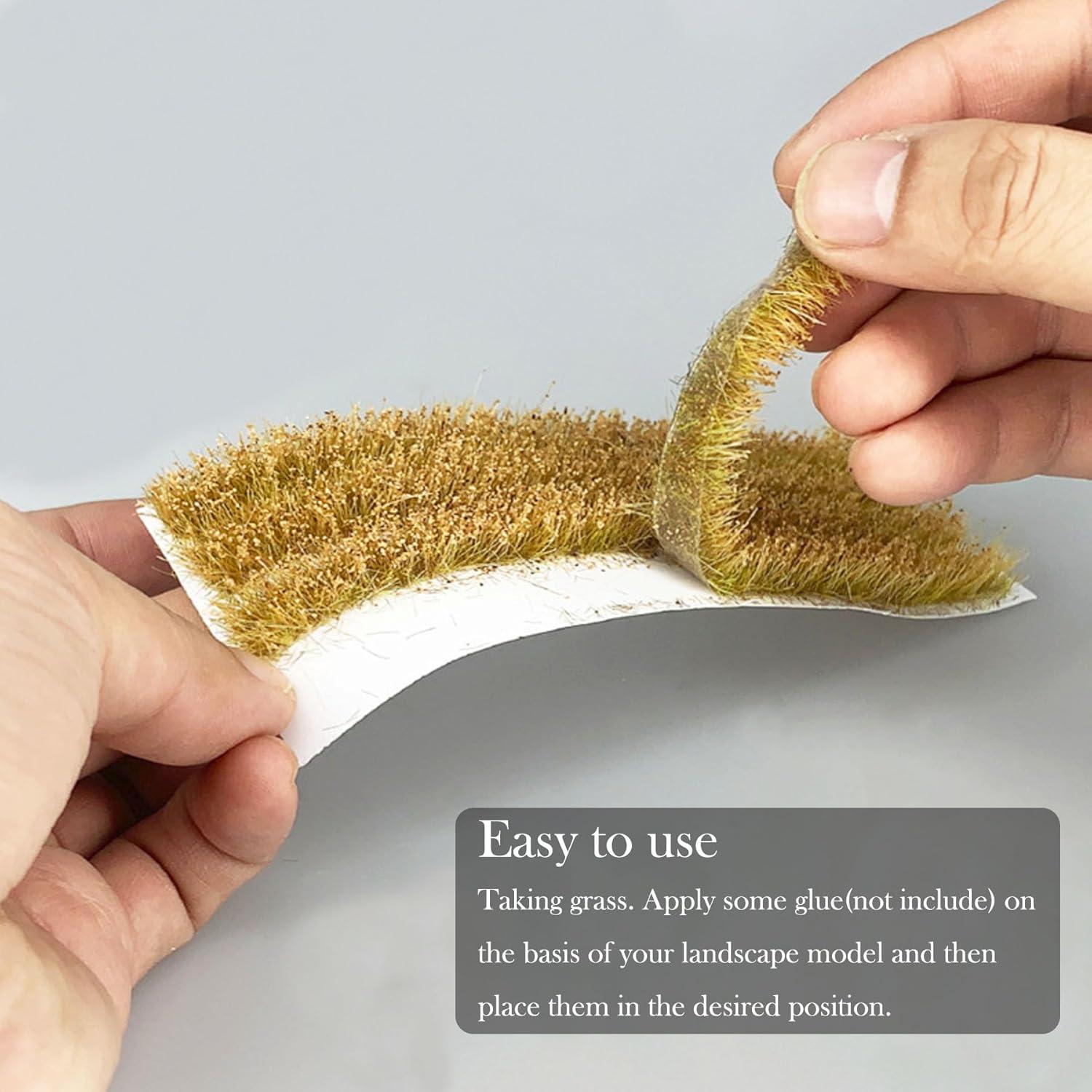 Woohome 2 Cajas Campo de Arroz Estático para Dioramas