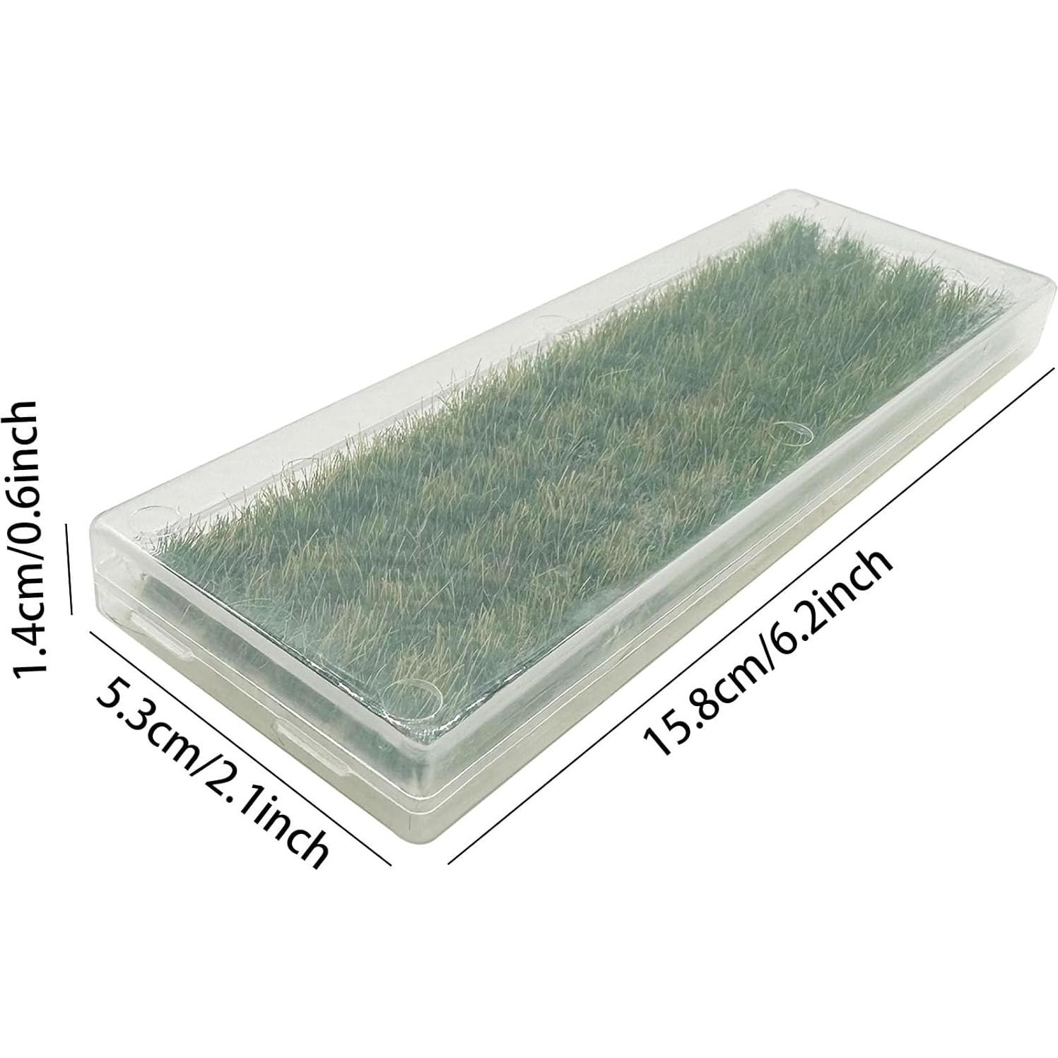 Woohome 2 Cajas Campo de Arroz Estático para Dioramas