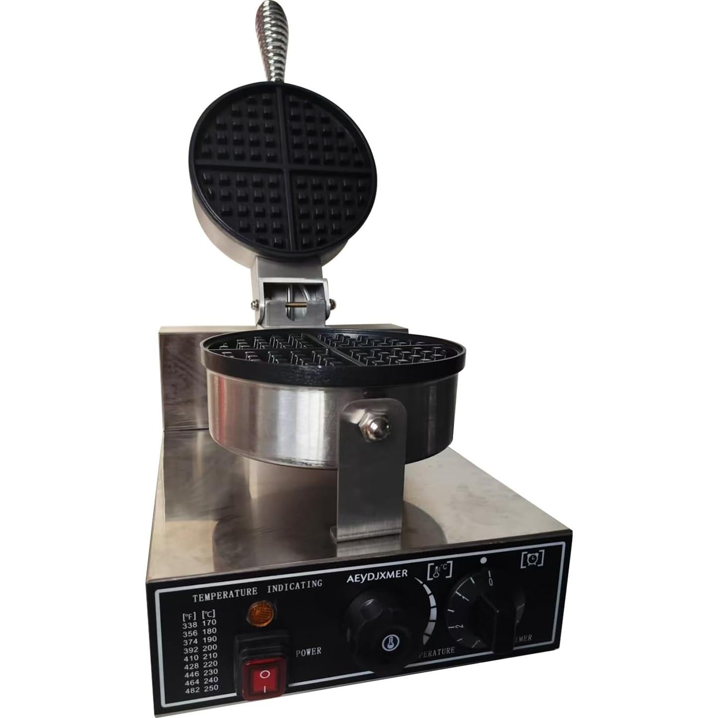 Máquina de Waffles Comercial AEYDJXMER 1300W No Pegajosa