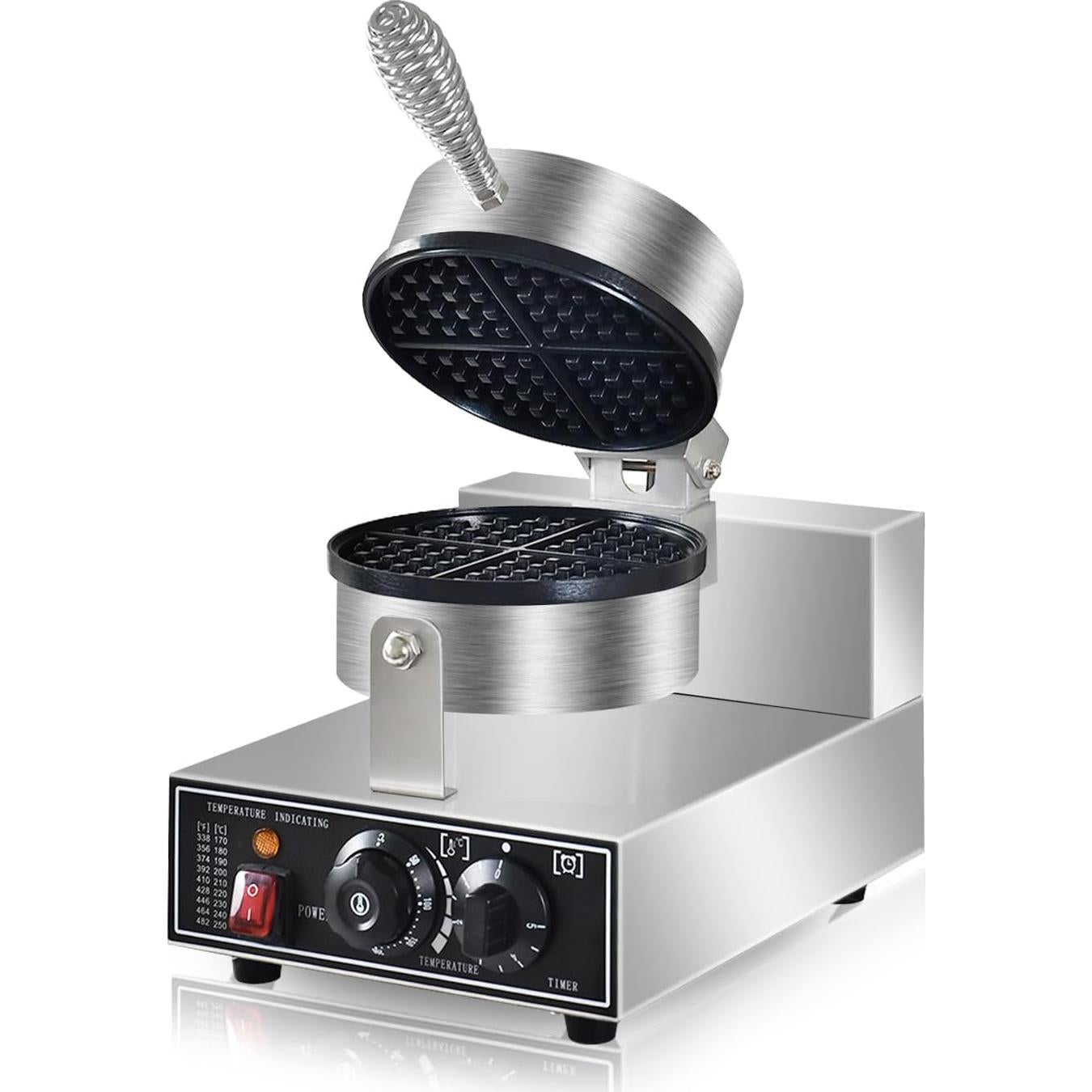 Máquina de Waffles Comercial AEYDJXMER 1300W No Pegajosa