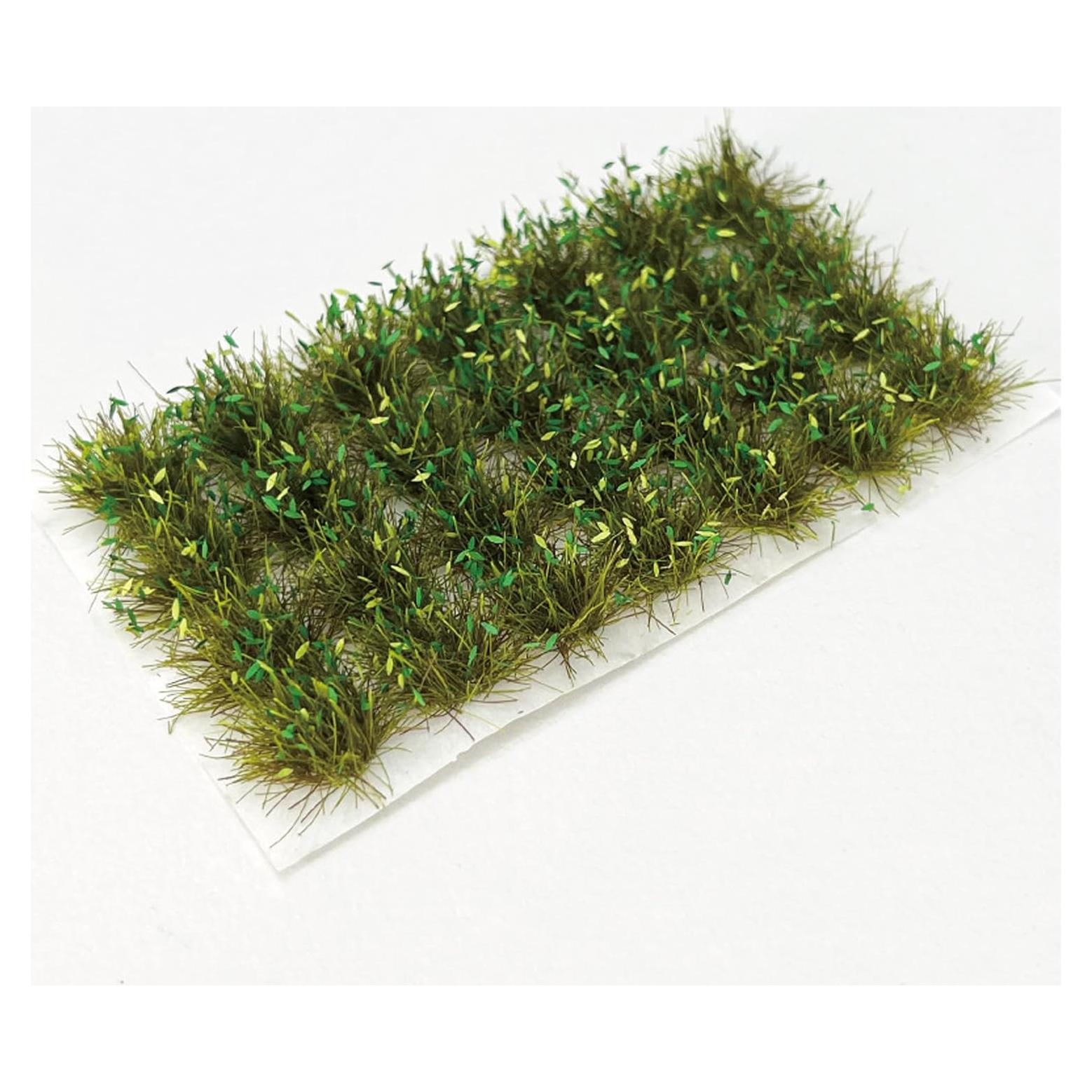 Woohome 32 Tufts de Hierba Estática Verde para Modelos