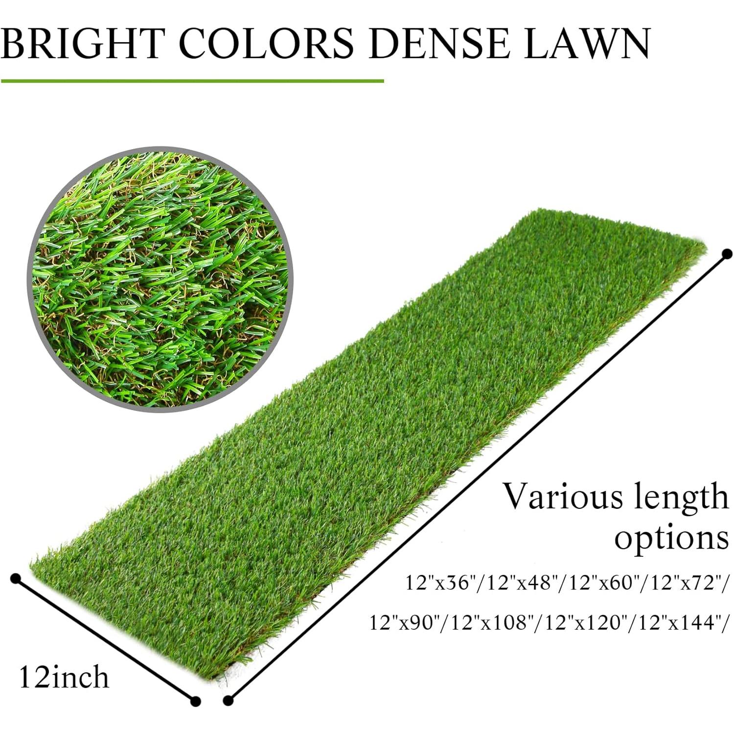 Caminera de Césped Artificial GLOBREEN 30x91 cm Decorativa