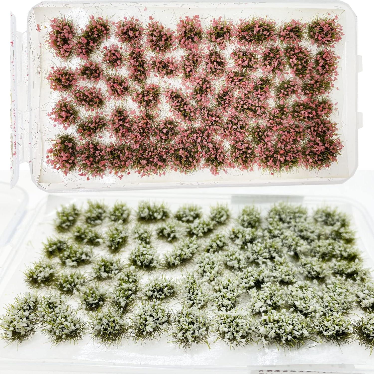 Cayway 106 PCS Mechones de Hierba Artificial para Diorama