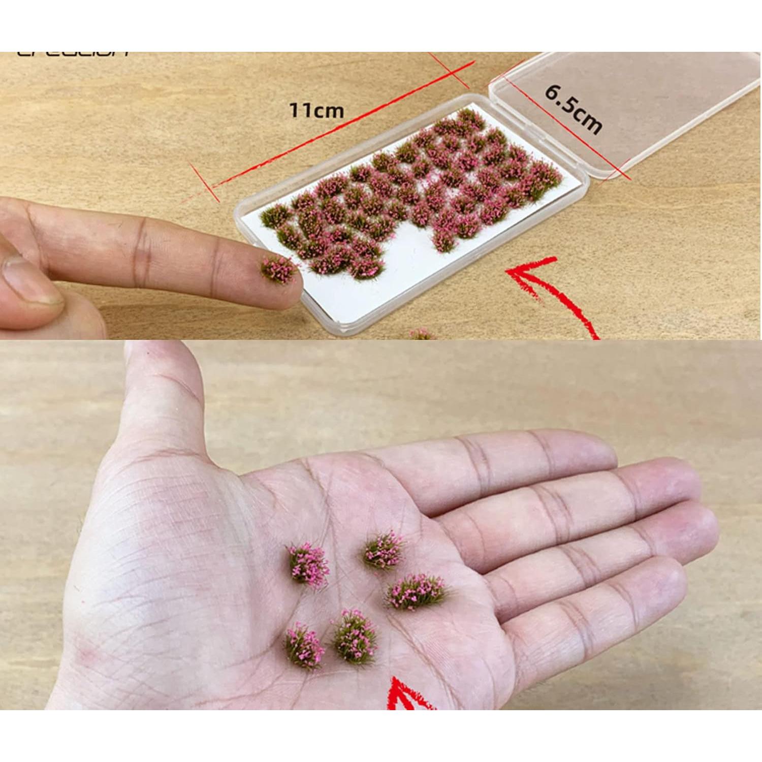 Cayway 106 PCS Mechones de Hierba Artificial para Diorama