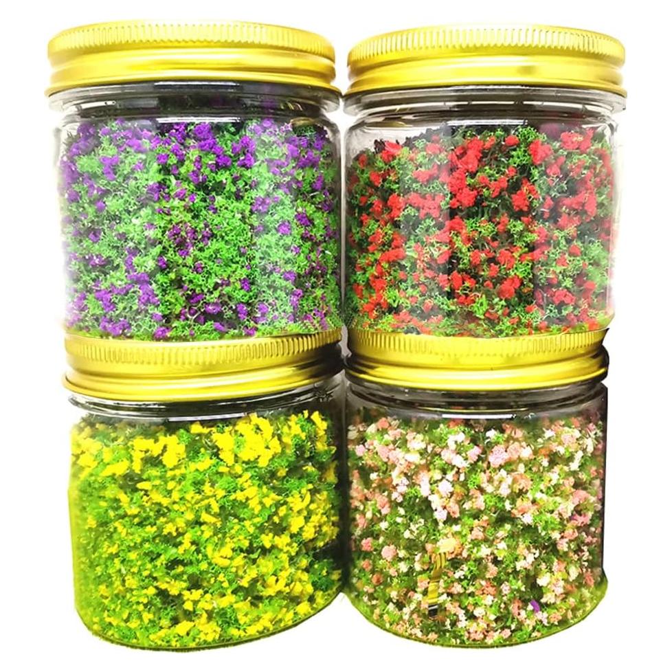 Paquete de 5 Hierbas de Flores Falsas BYYING para Paisajismo