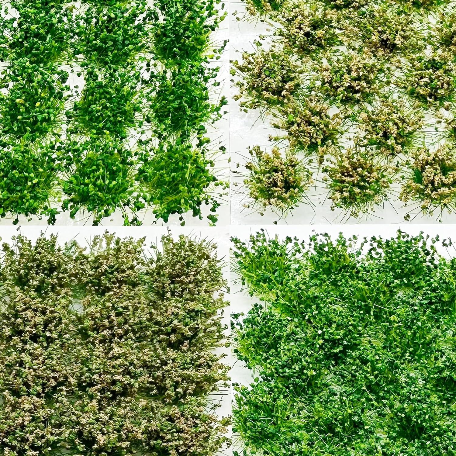 Cayway 120 PCS Grama Estática Colorida para Modelismo