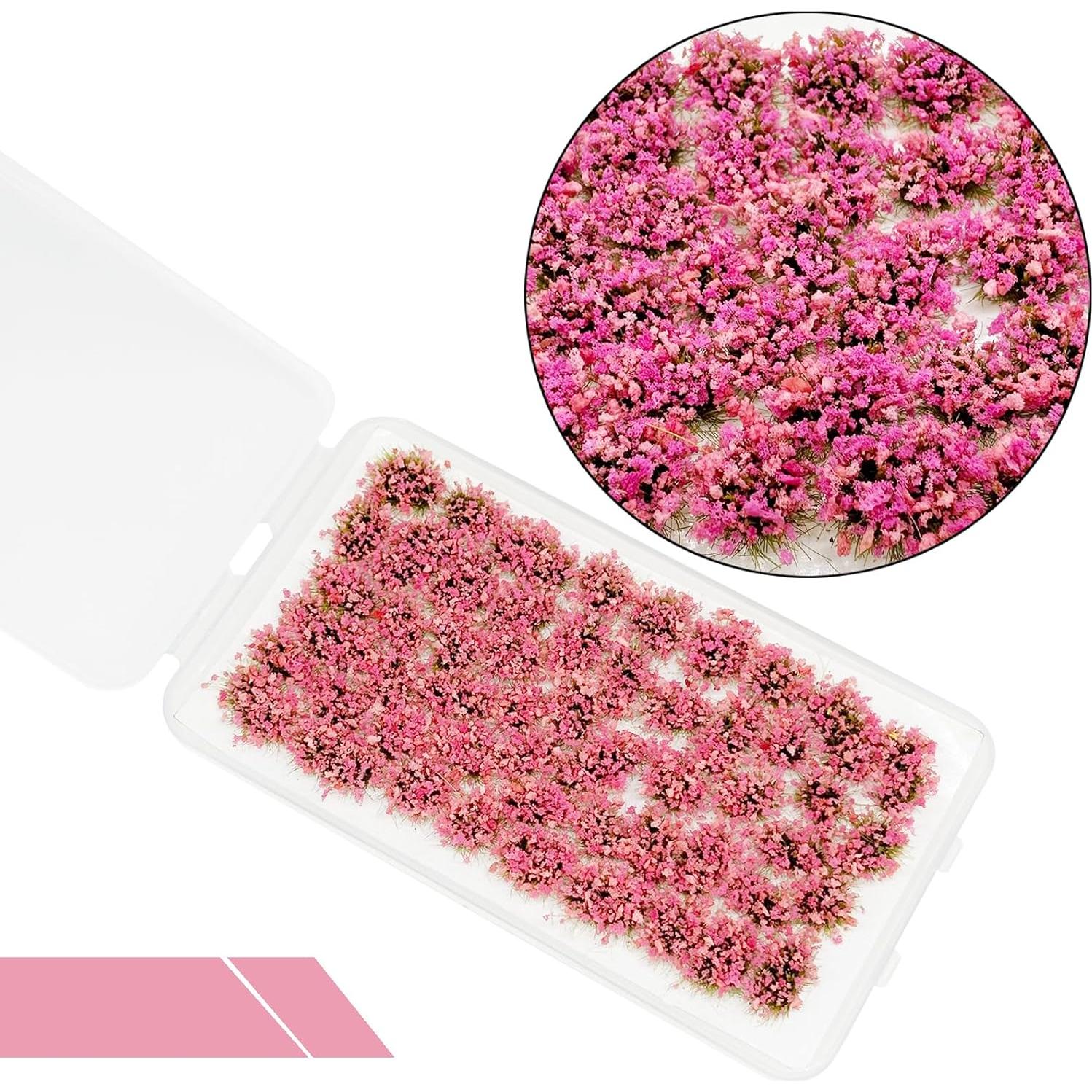 Mezcla de Flores Estáticas Rosa Attuslla 53 PCS 6 mm