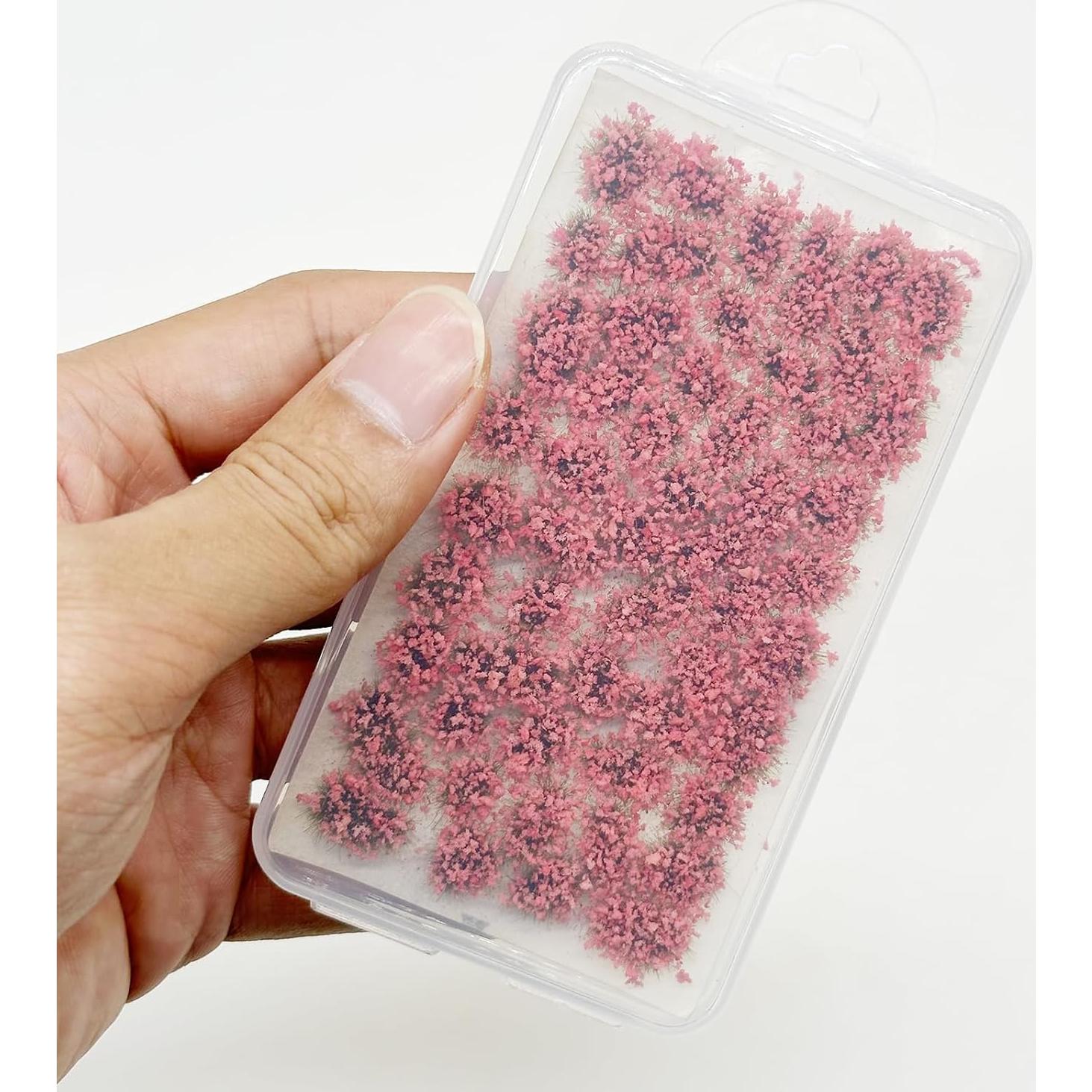 Mezcla de Flores Estáticas Rosa Attuslla 53 PCS 6 mm