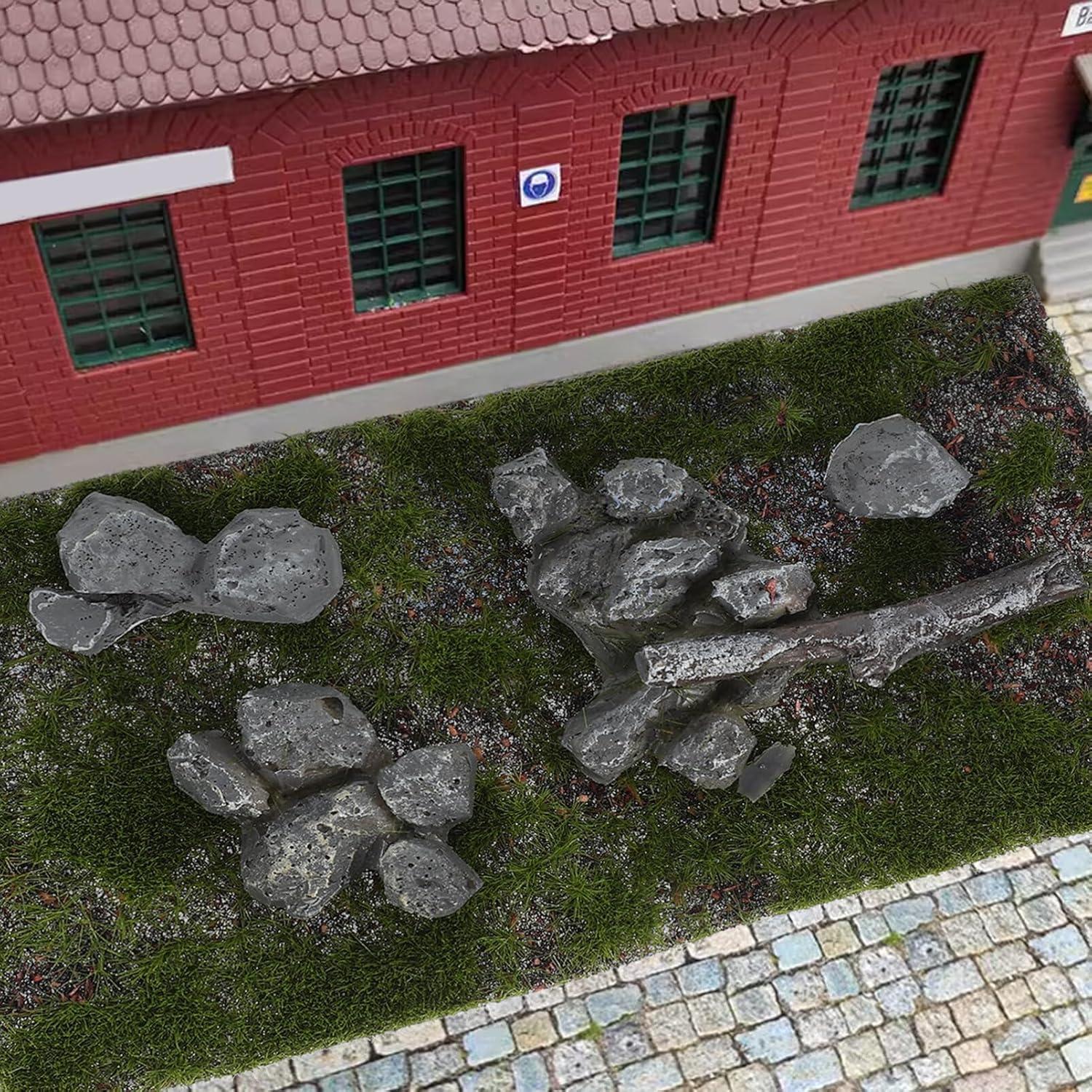 Mesa de Arena Césped Artificial Abaodam 14x7 cm Verde