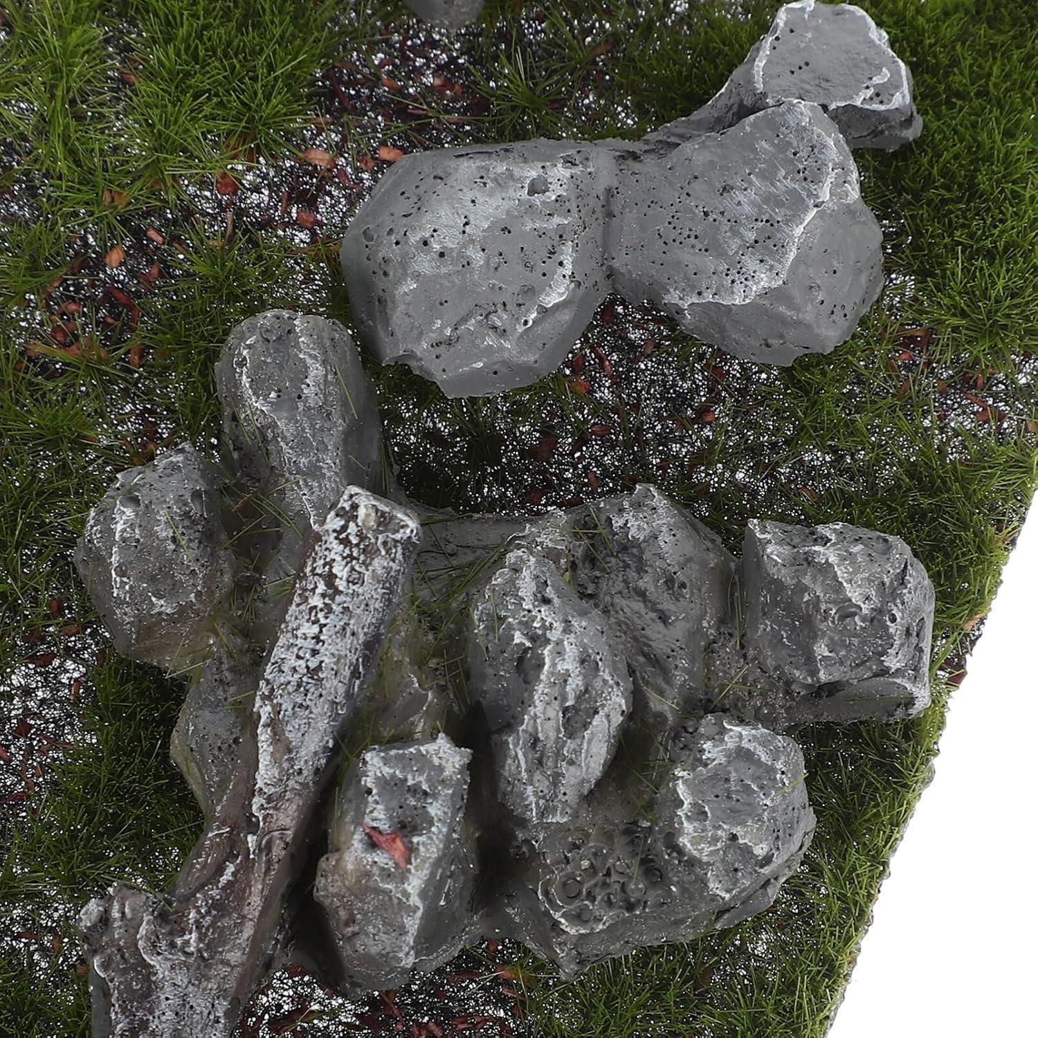 Mesa de Arena Césped Artificial Abaodam 14x7 cm Verde