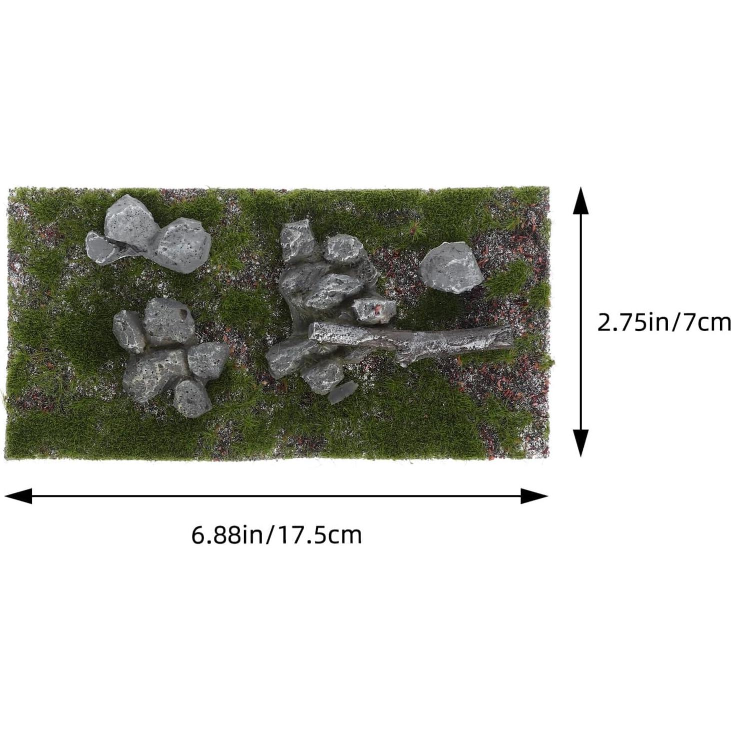 Mesa de Arena Césped Artificial Abaodam 14x7 cm Verde