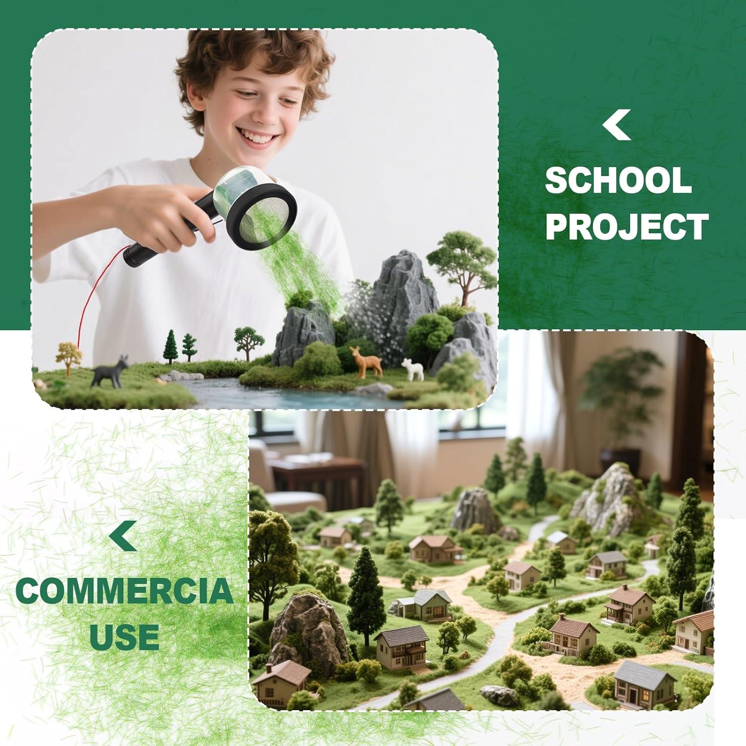 Kit Aplicador Hierba Estática Spriplant 6 Colores 0.32 kg