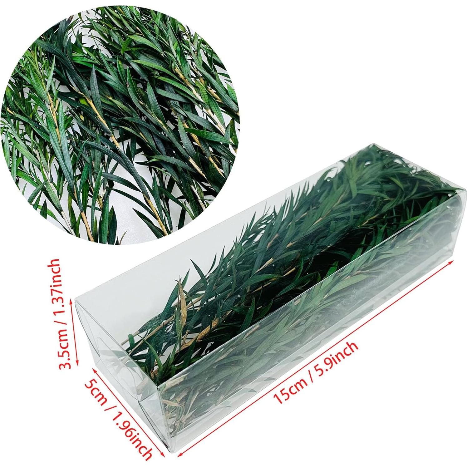 Cayway 2 Arbustos Artificiales Verde y Rojo para Diorama