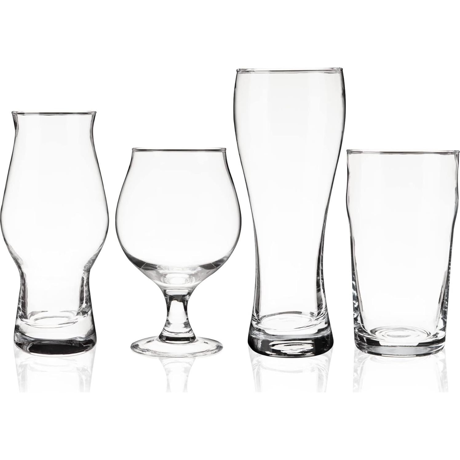 Kit de Cata de Cerveza Artesanal True - 4 Vasos Apto Lavavajillas