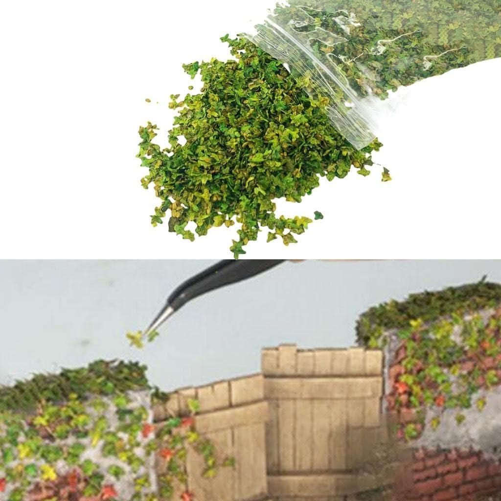Hojas Miniatura Realistas AMLESO 33ml para Dioramas y Jardines
