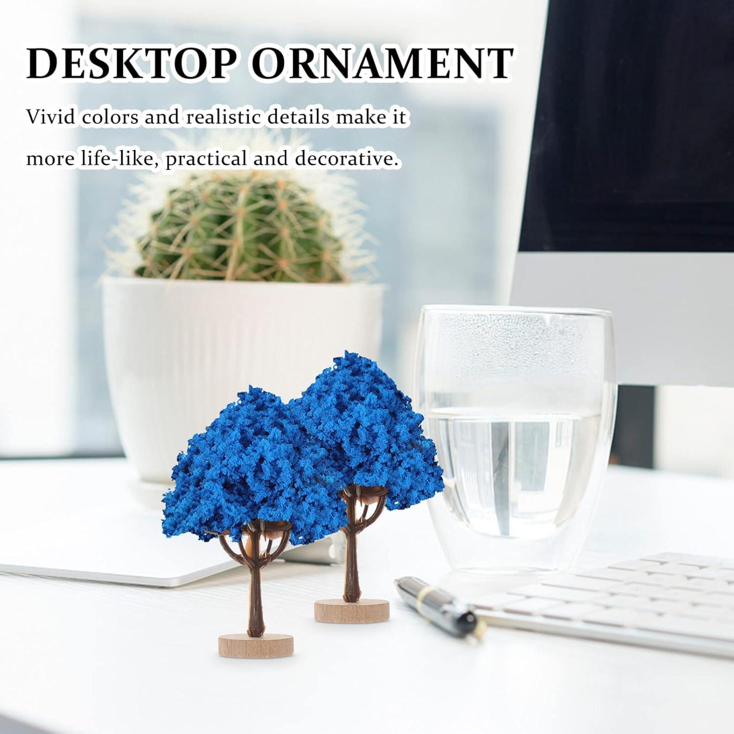 Césped Falso HOMSFOU 113g Polvo Estático Azul para Modelos