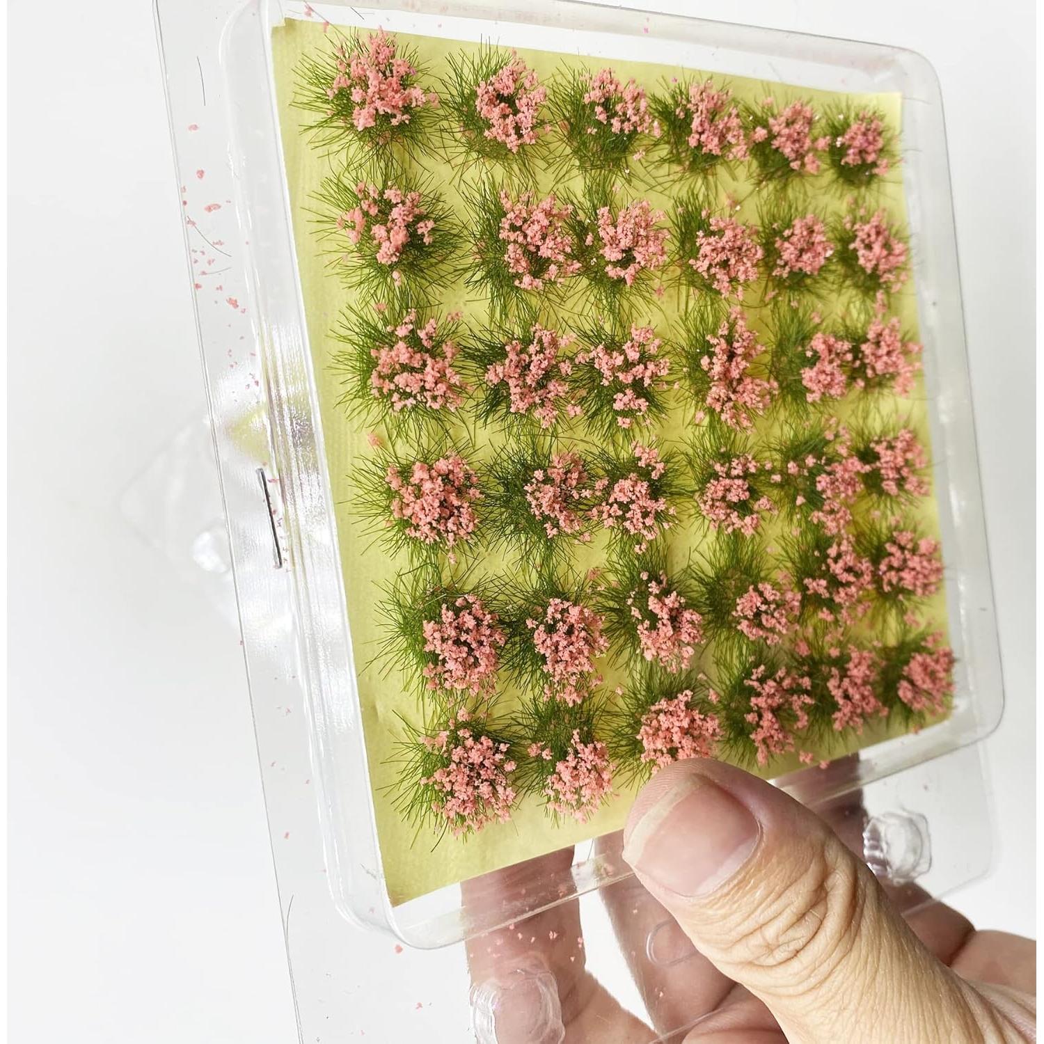 Conjunto de Hierba Artificial Cayway 72 PCS Rosa