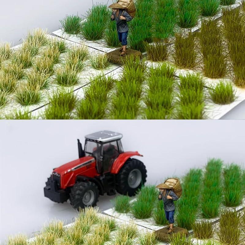 Ramillete de Hierba Realista SHIDXIB 2Pcs para Jardín