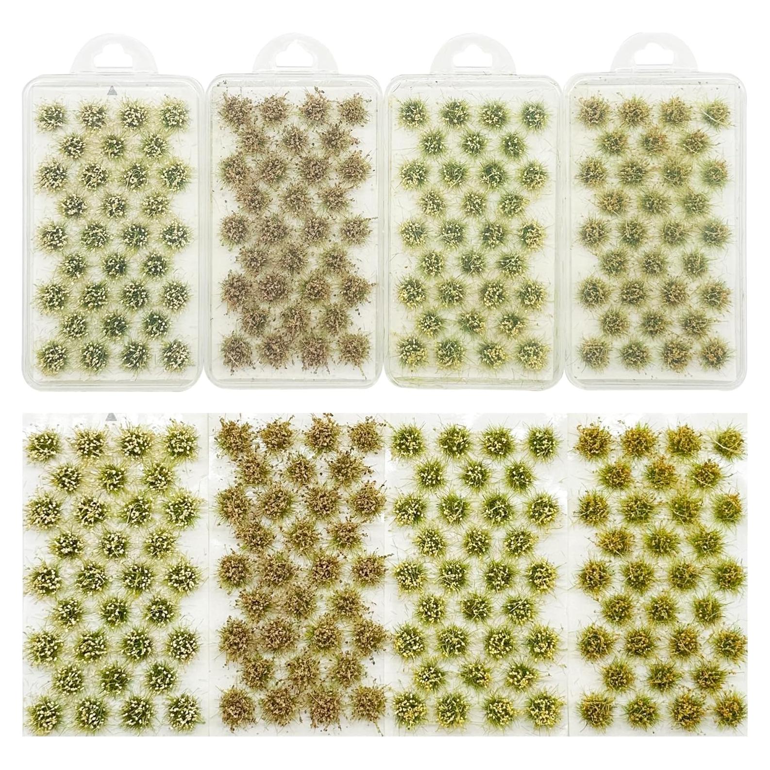 Cayway 128 PCS Tufts de Hierba Estática para Diorama