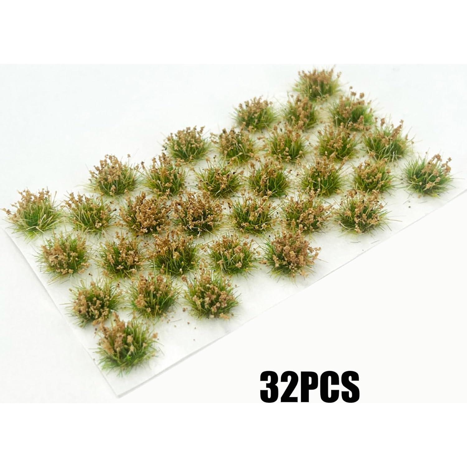 Cayway 128 PCS Tufts de Hierba Estática para Diorama