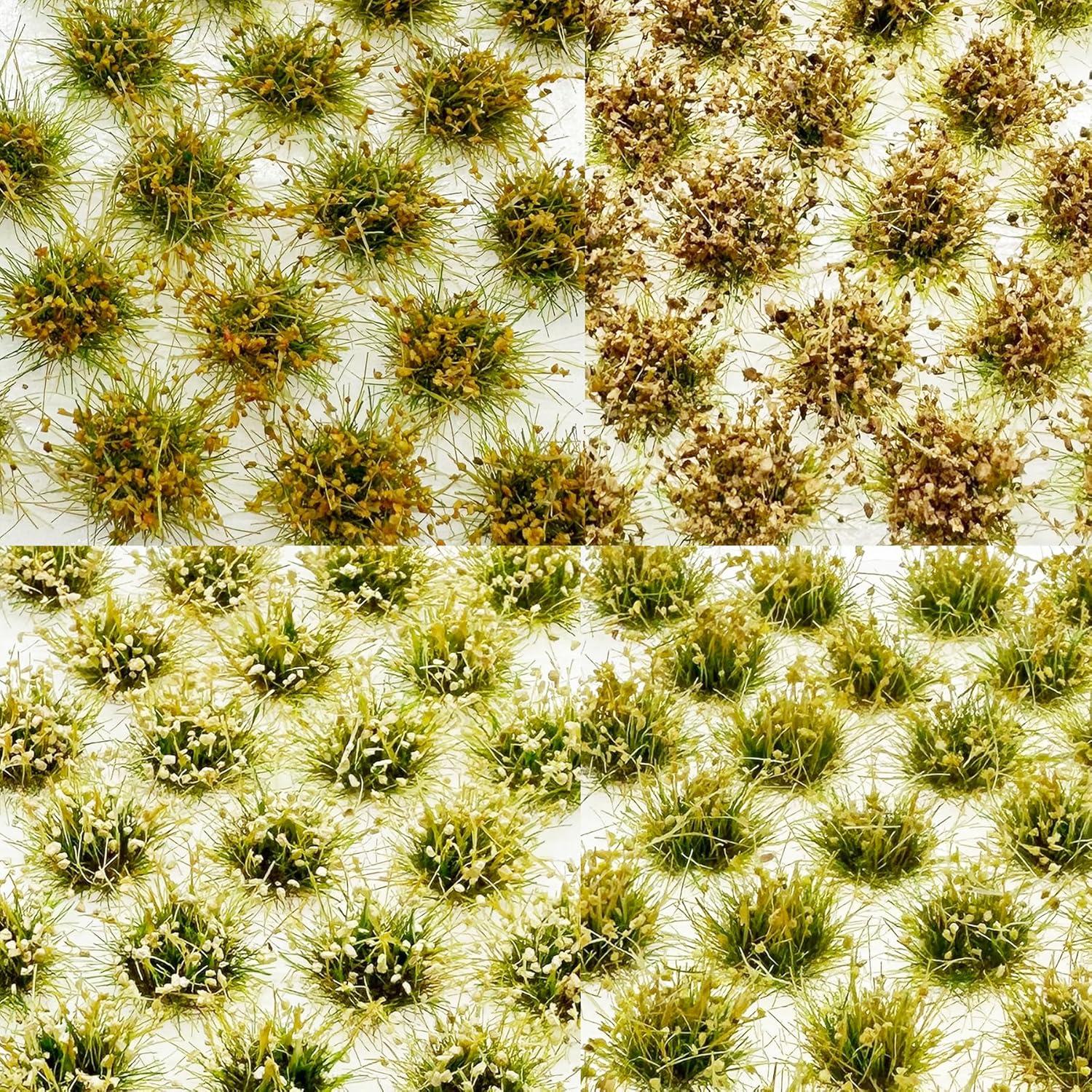 Cayway 128 PCS Tufts de Hierba Estática para Diorama