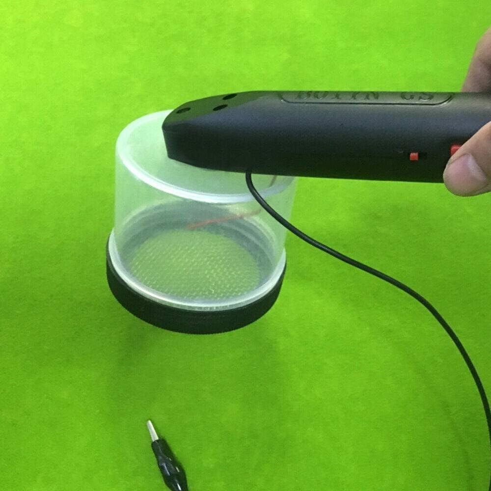 Eapmic Micro Static Grass Applicator, Train Wargames Model Railroad Diorama Scenery Scale DIY Mini Electrostatic Flocking Machine