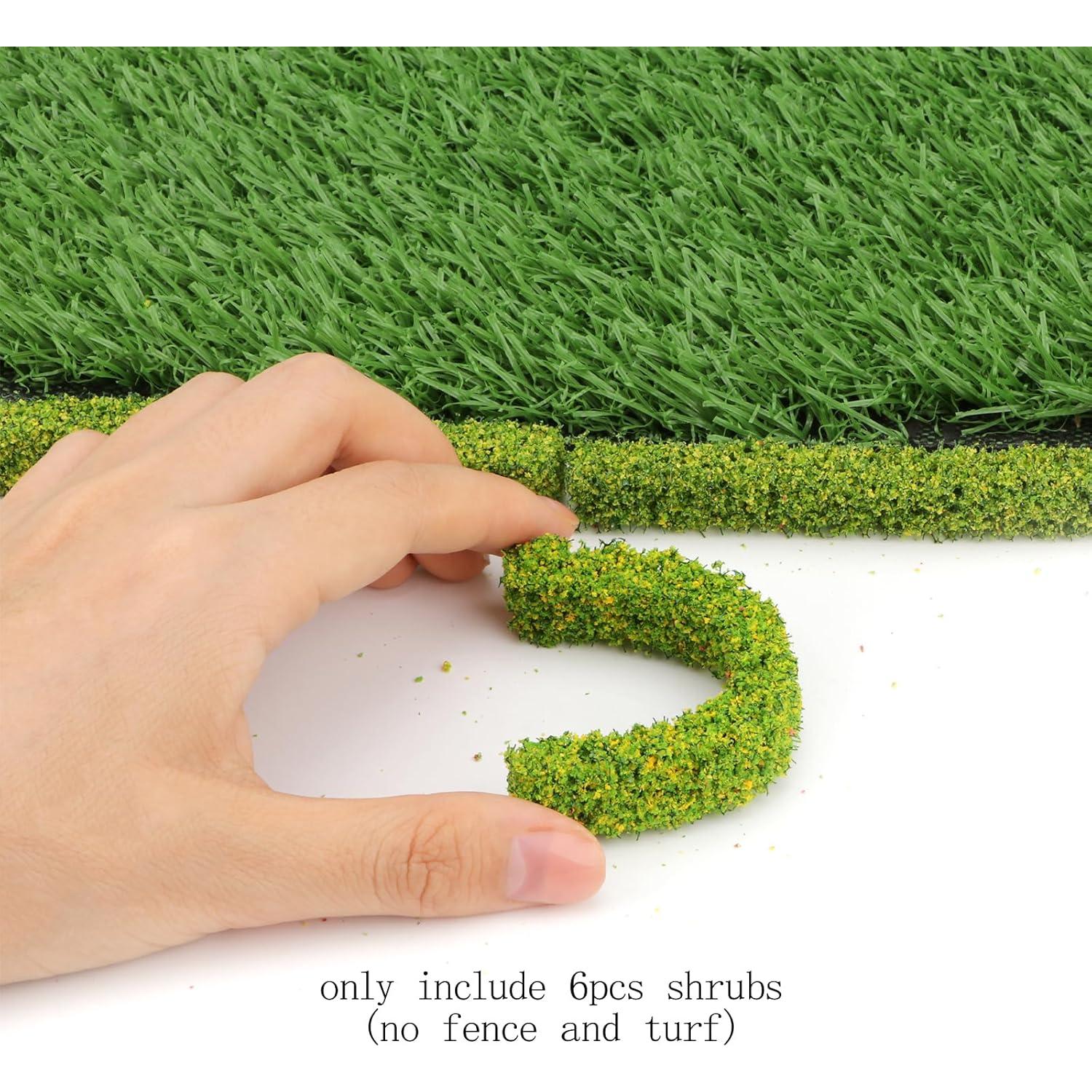 Arbustos Miniatura 6PCS Cutemini Amarillo 10cm Jardín