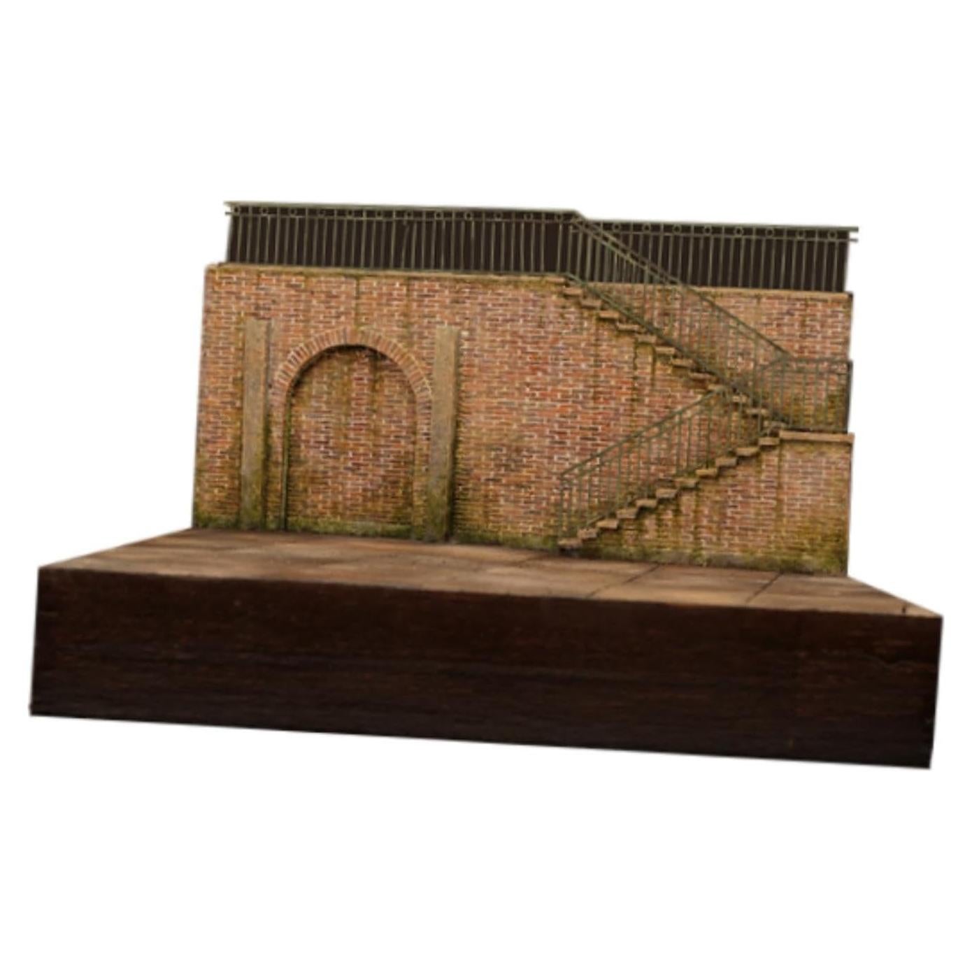 Kit de Modelo de Edificio 1:35 Genérico DIY Madera Espuma