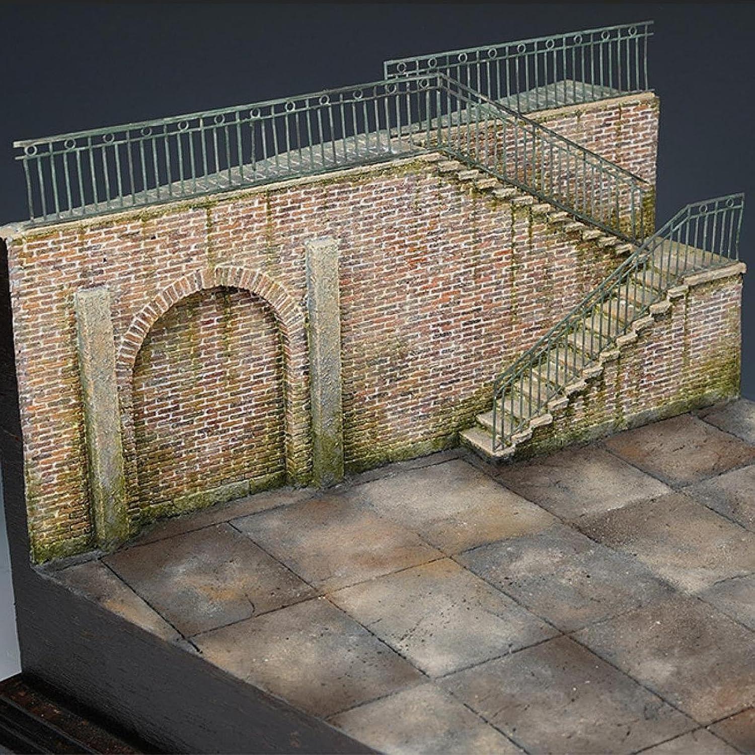 Kit de Modelo de Edificio 1:35 Genérico DIY Madera Espuma