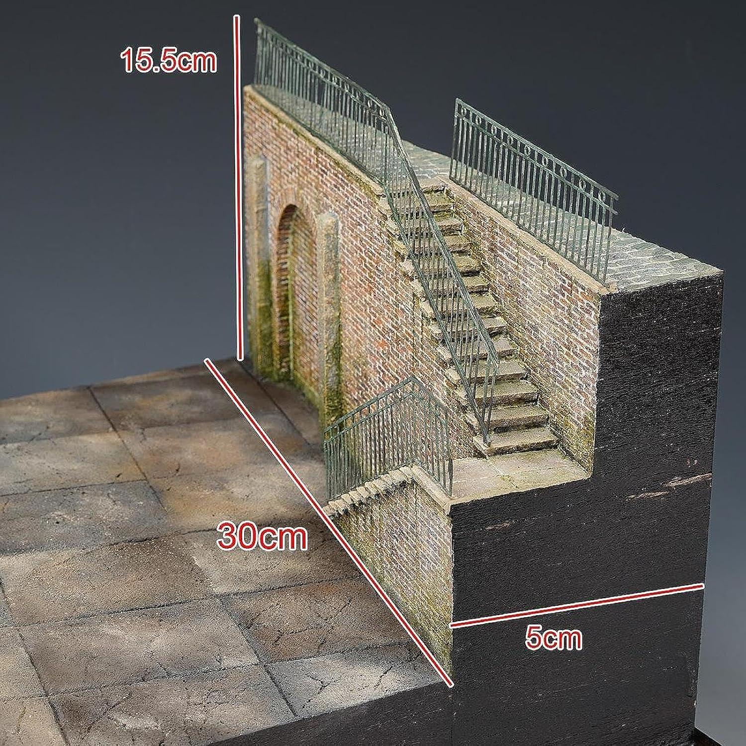 Kit de Modelo de Edificio 1:35 Genérico DIY Madera Espuma