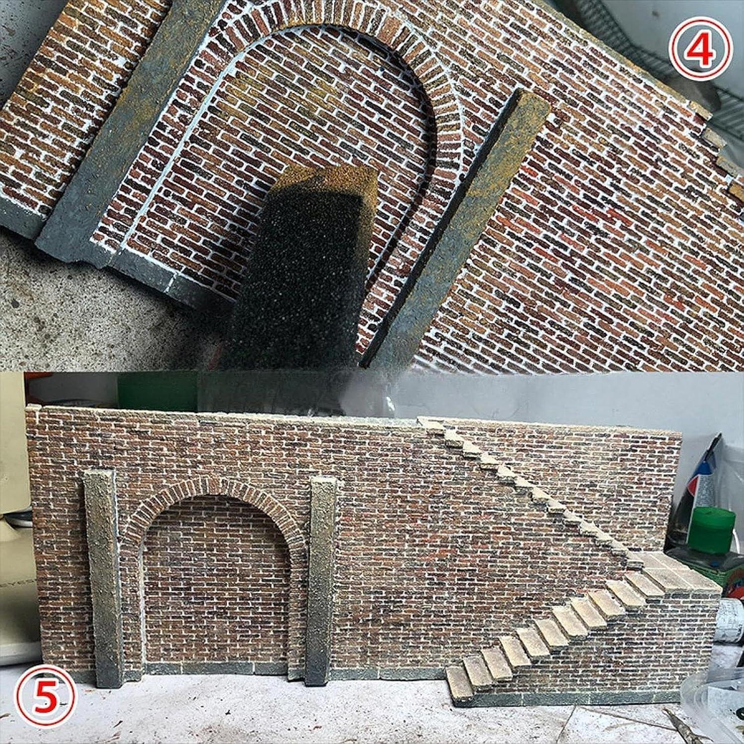 Kit de Modelo de Edificio 1:35 Genérico DIY Madera Espuma