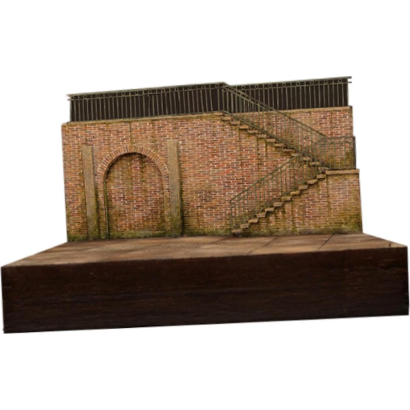 Kit de Modelo de Edificio 1:35 Genérico DIY Madera Espuma