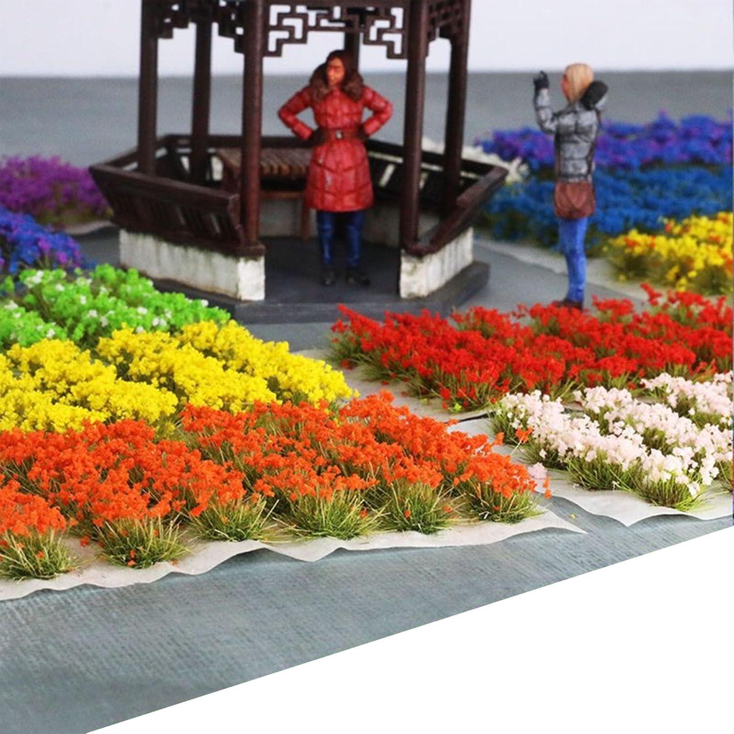 Woohome Hierba Estática Artificial 32 Piezas Color Púrpura