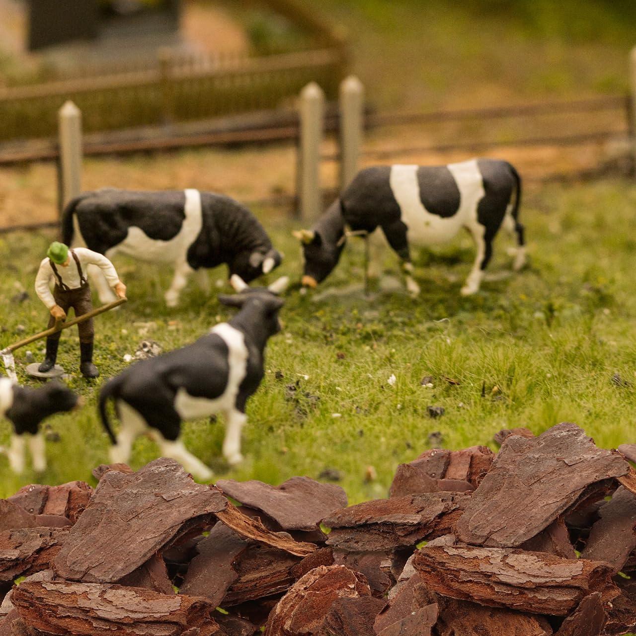Kit de Diorama COHEALI - Material de Corteza de Árbol 20x12cm