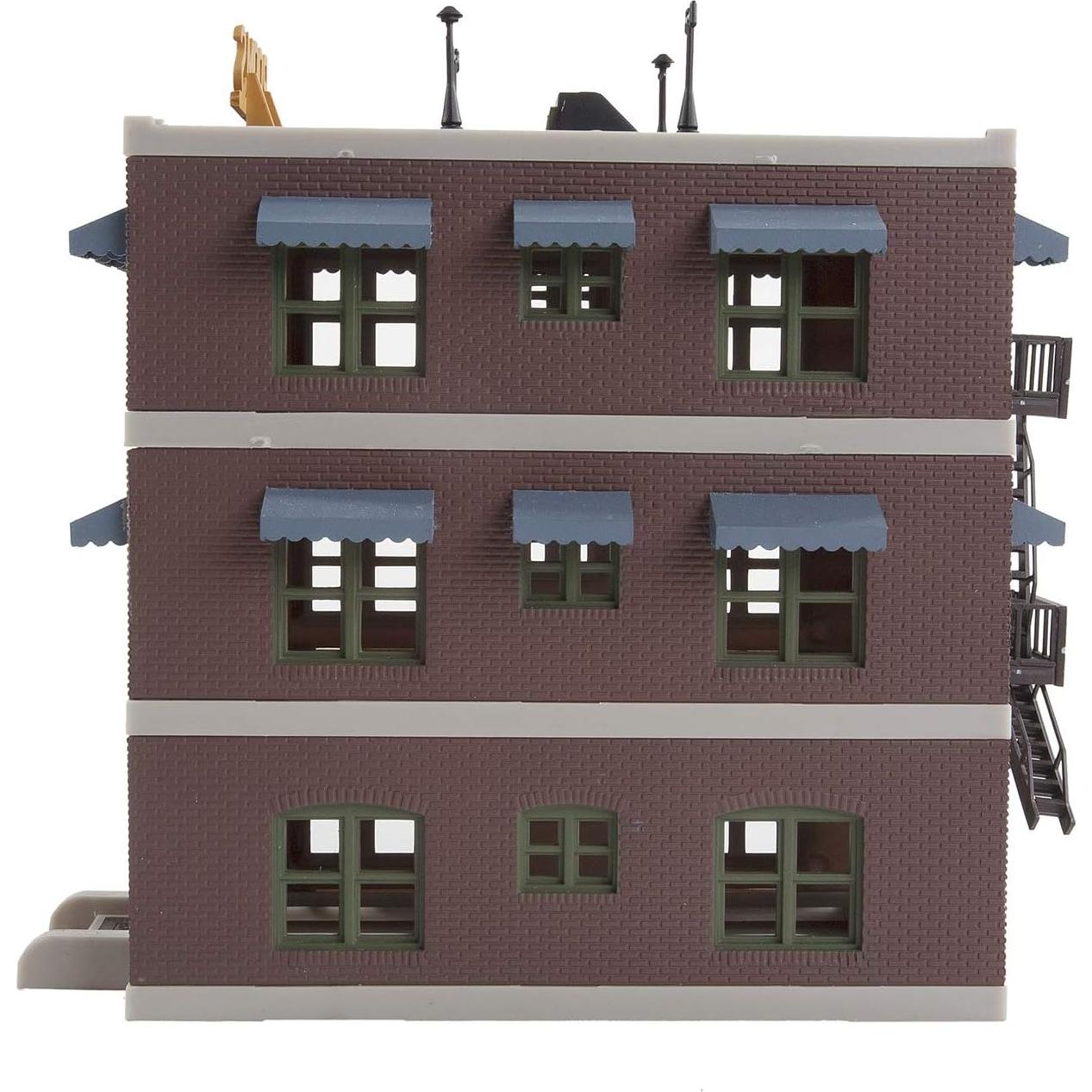 Kit Edificio a Escala HO Walthers Hotel Belvedere 20,6x4,1cm