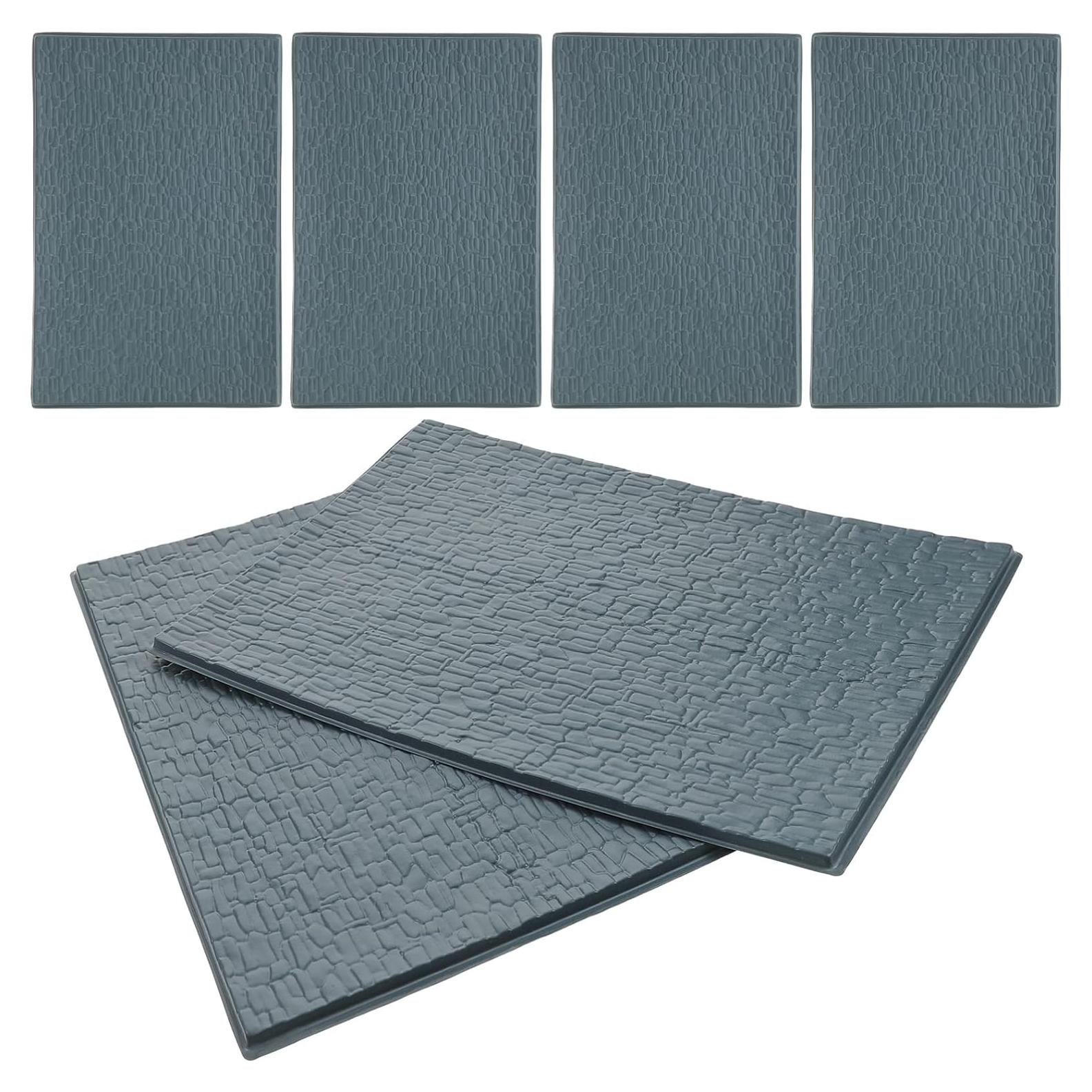 Hojas Decorativas Tejas de Techo Toyvian 30x20 cm PVC