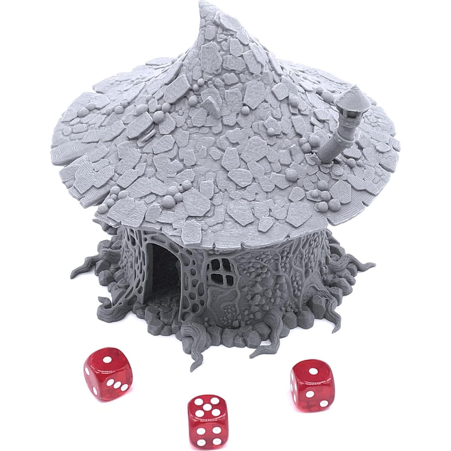 Cabaña de Hongo Goblin Printable Scenery 28mm RPG Wargame