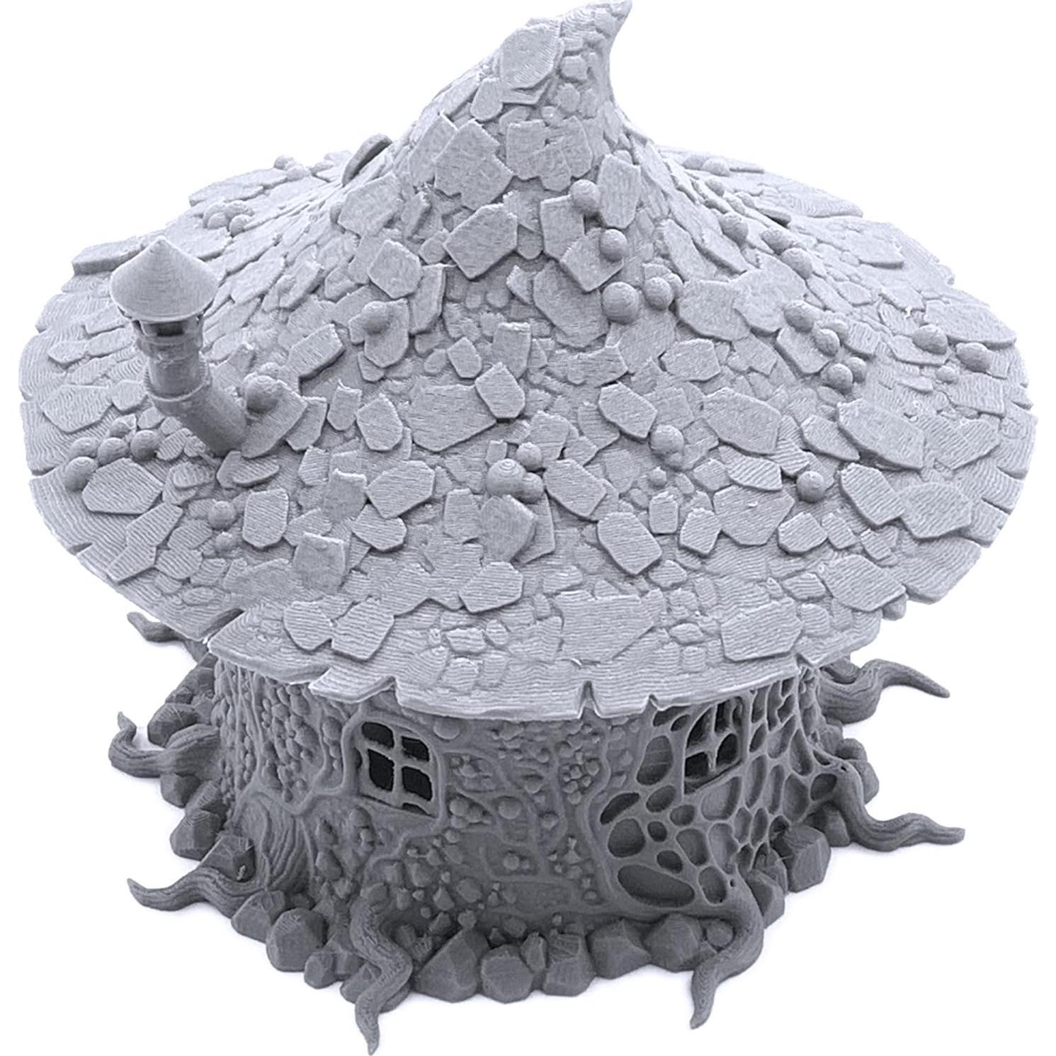Cabaña de Hongo Goblin Printable Scenery 28mm RPG Wargame